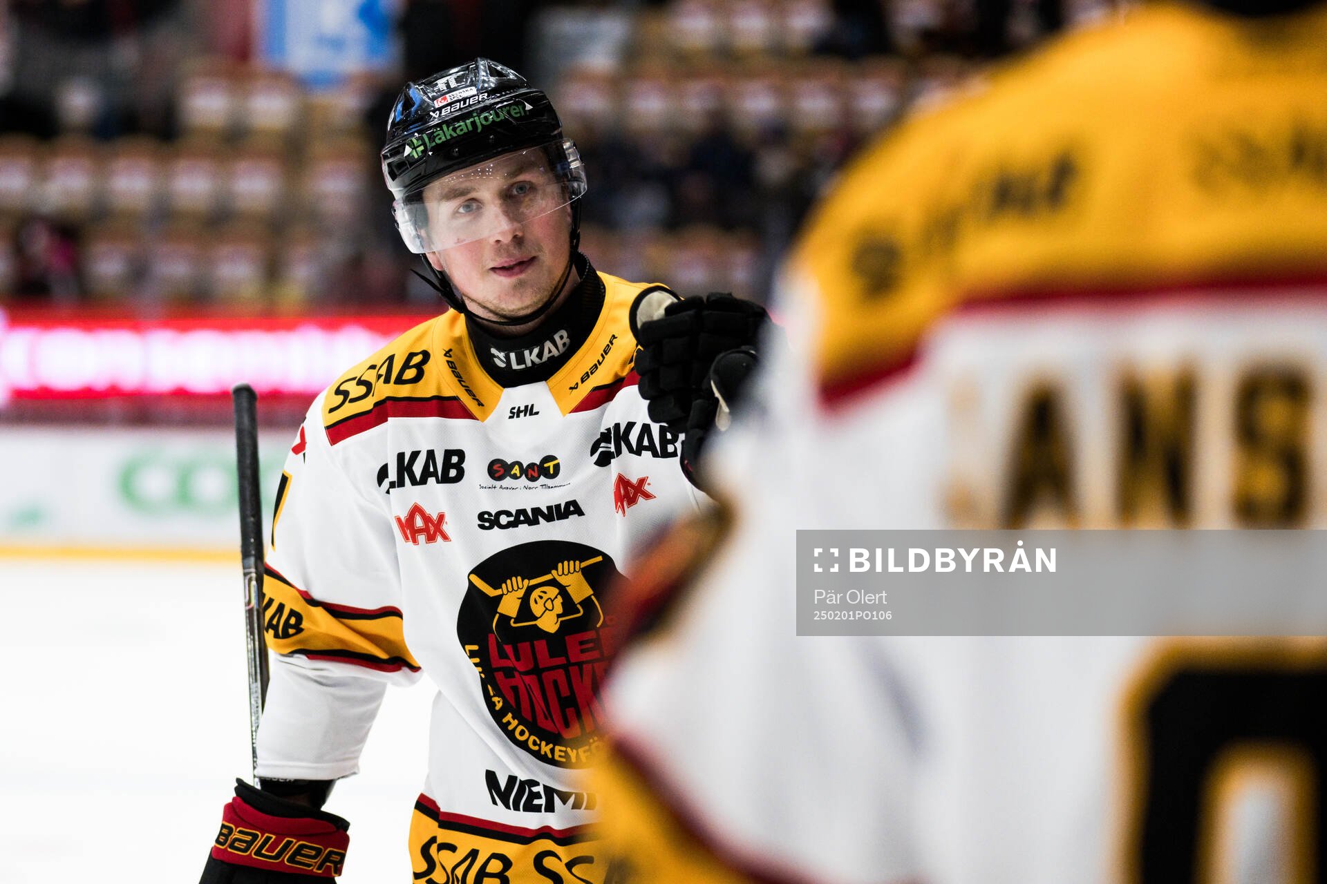 Luleås Jonas Berglund jublar