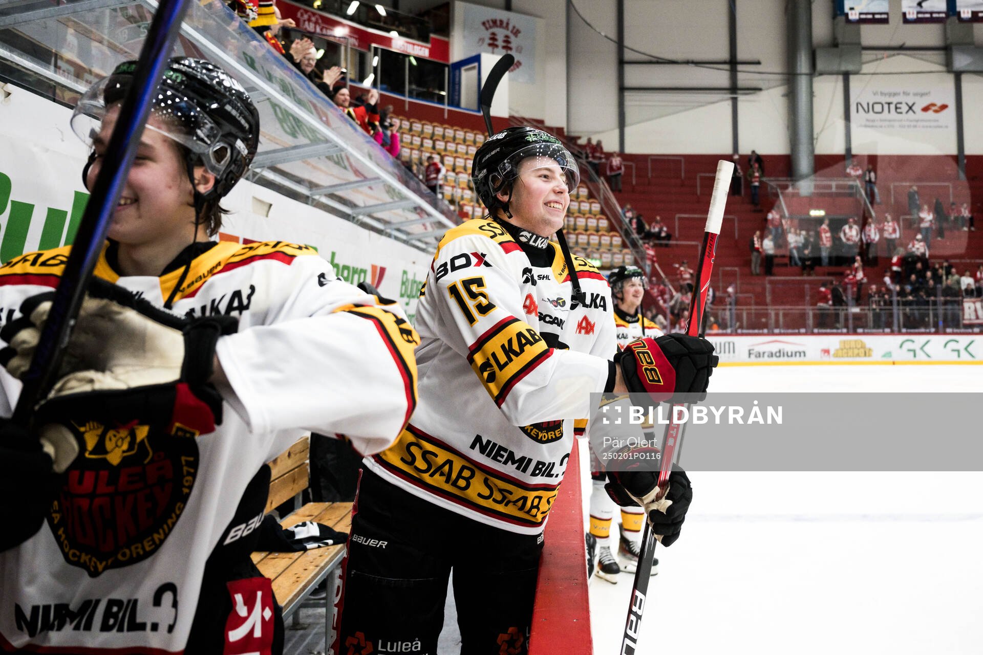 Luleås David Granberg jublar
