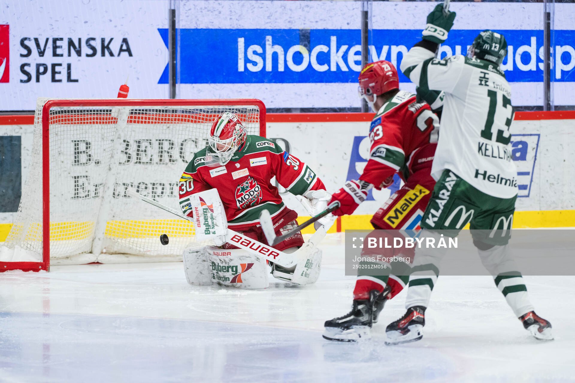 Modos målvakt Lassi Lehtinen