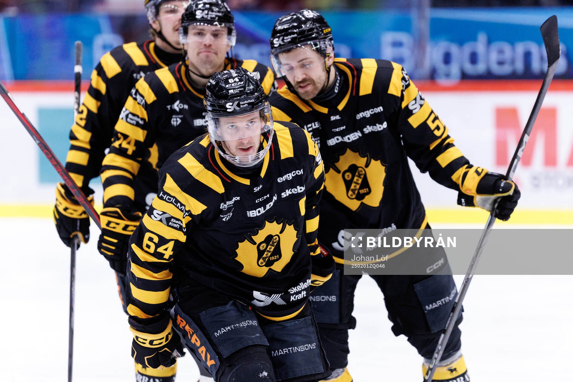Skellefteås Jonathan Pudas jublar