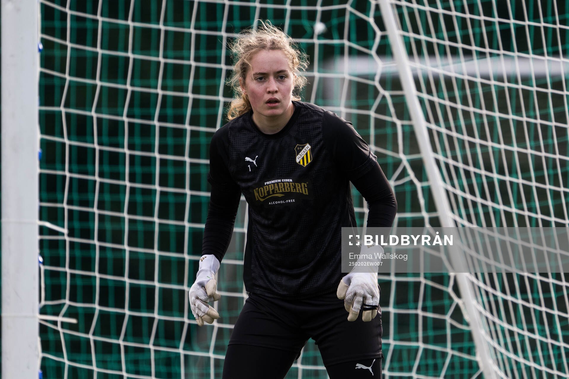 Häckens målvakt Fanney Birkisdottir