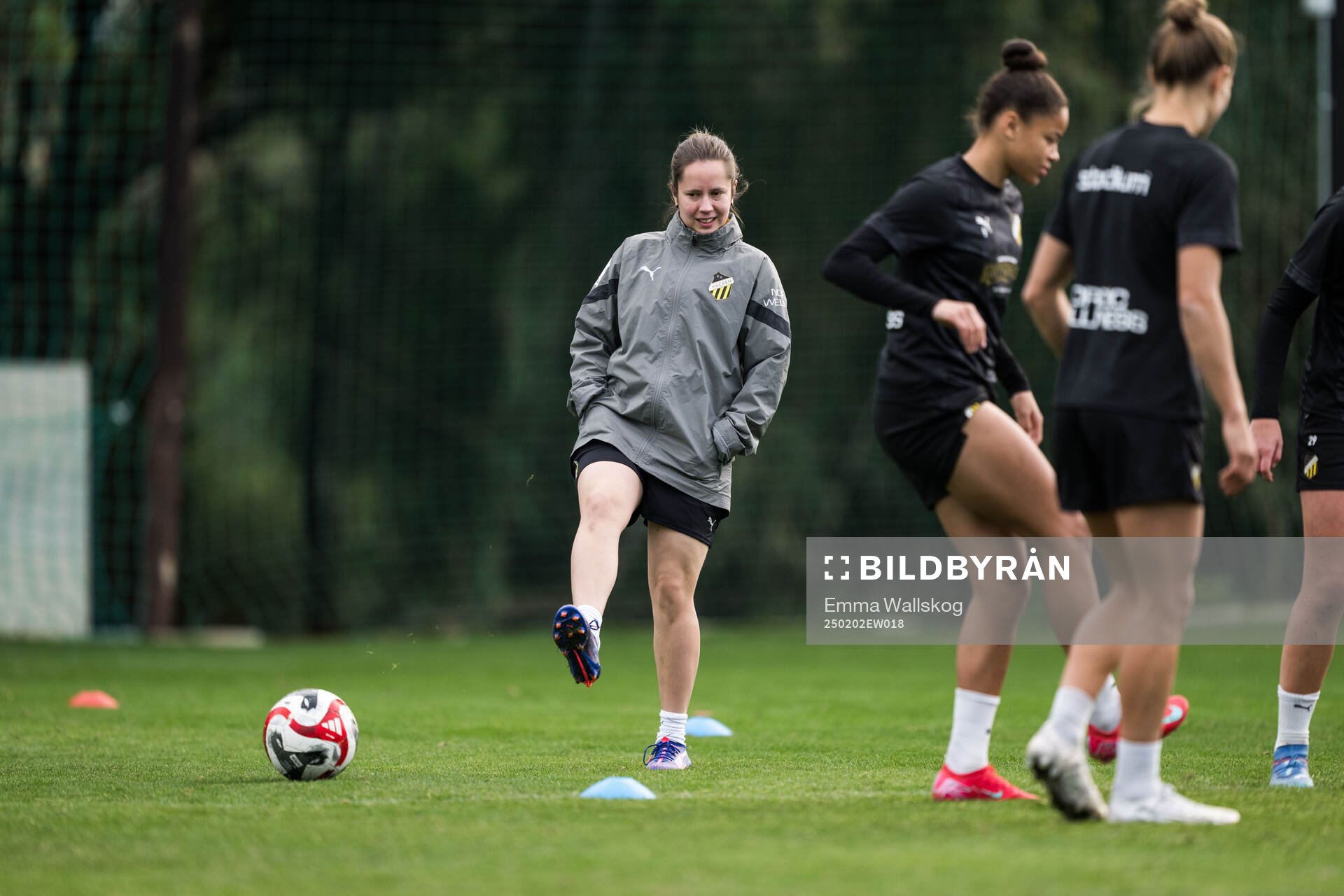Häckens assisterande tränare Tiina Jukarainen