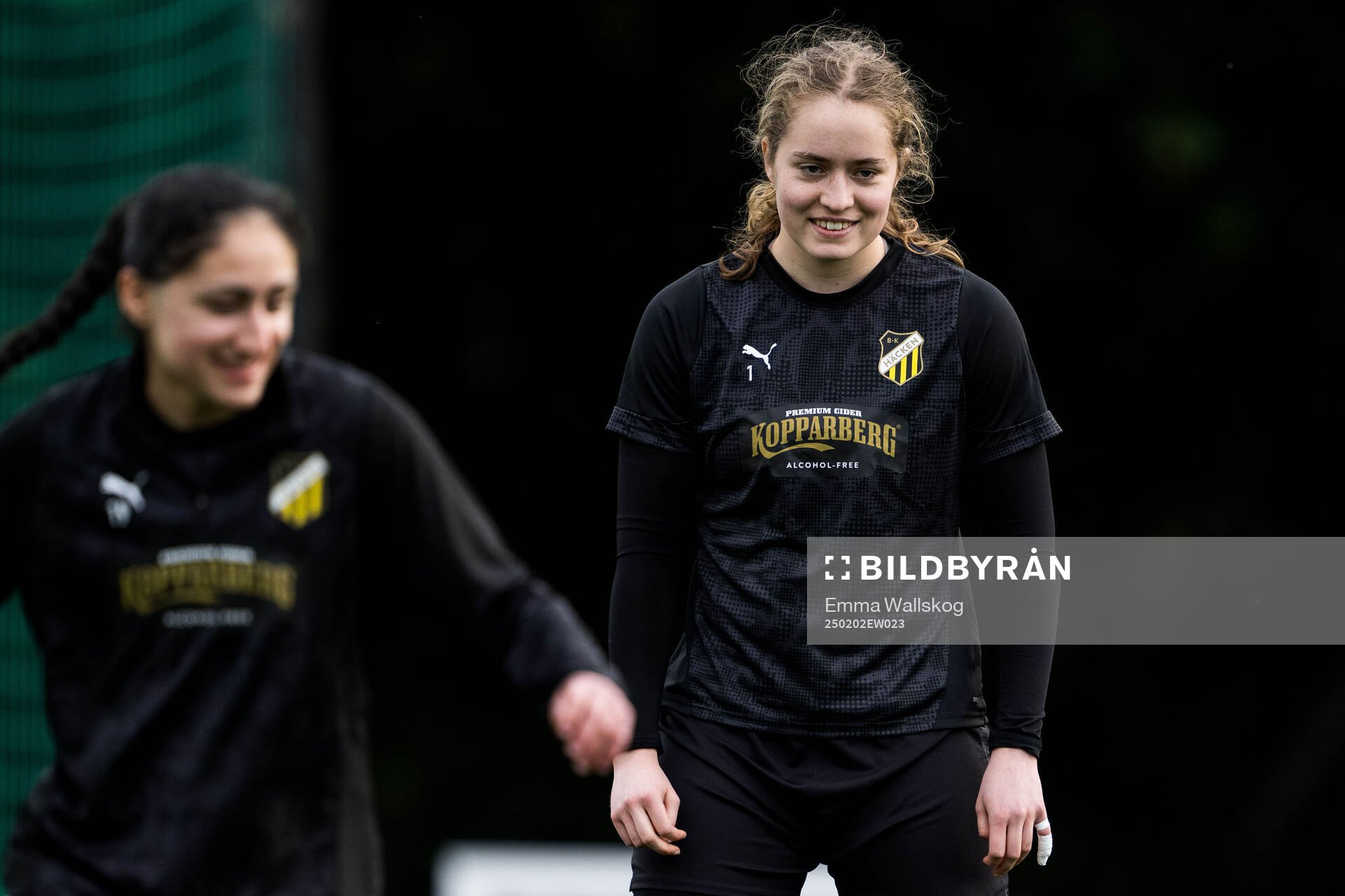 Häckens målvakt Fanney Birkisdottir