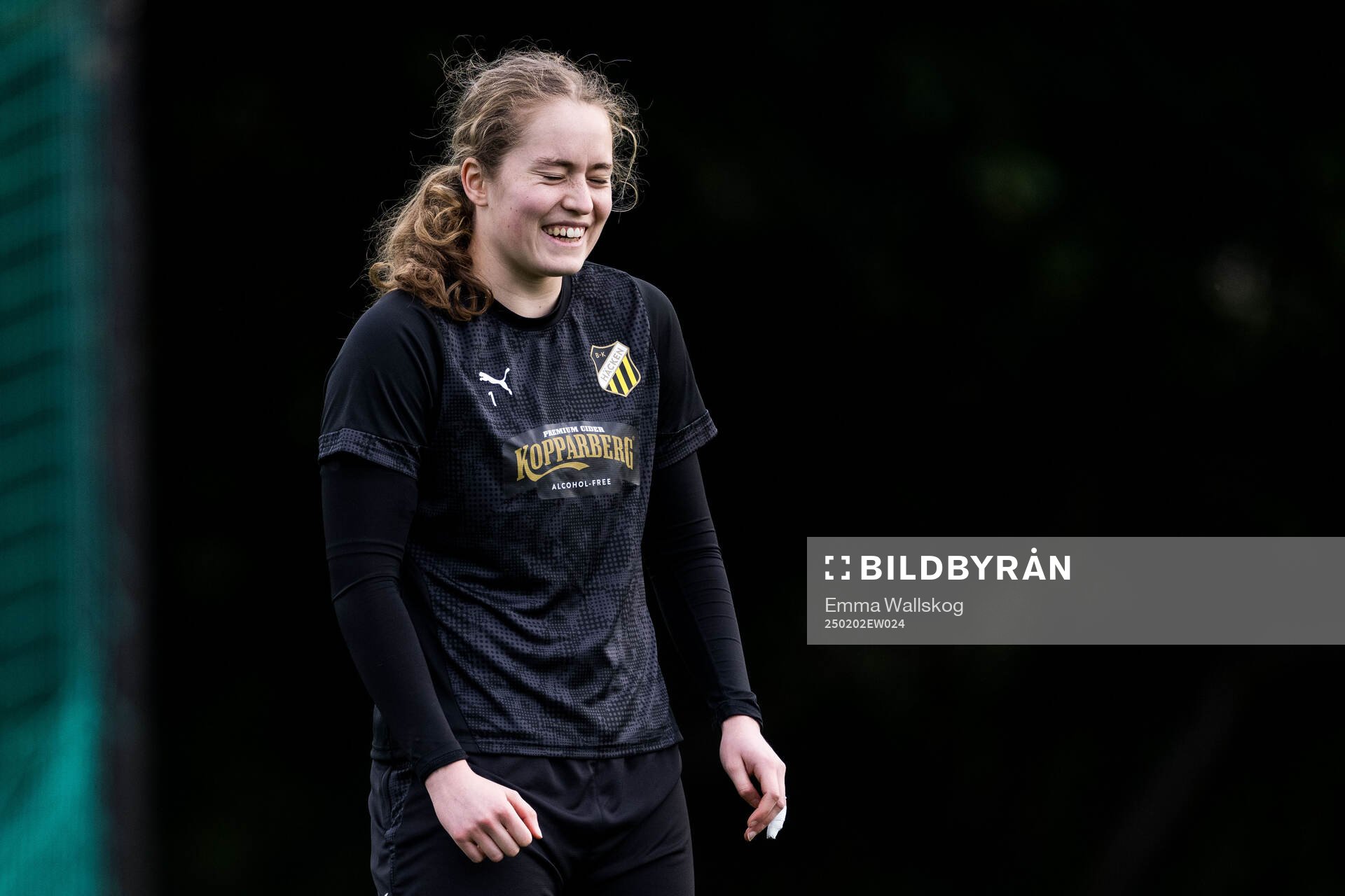 Häckens målvakt Fanney Birkisdottir