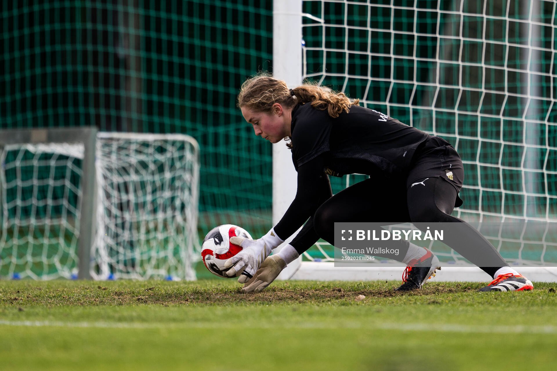 Häckens målvakt Fanney Birkisdottir