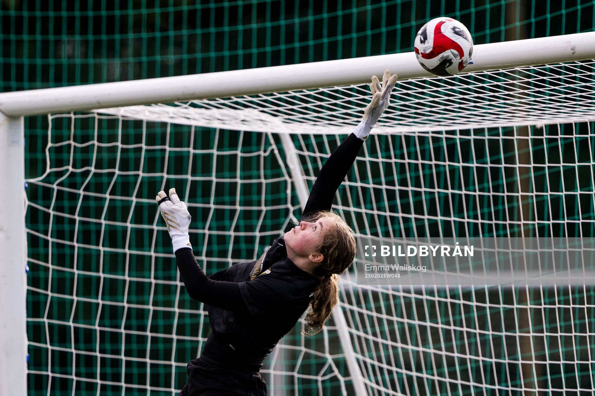Häckens målvakt Fanney Birkisdottir