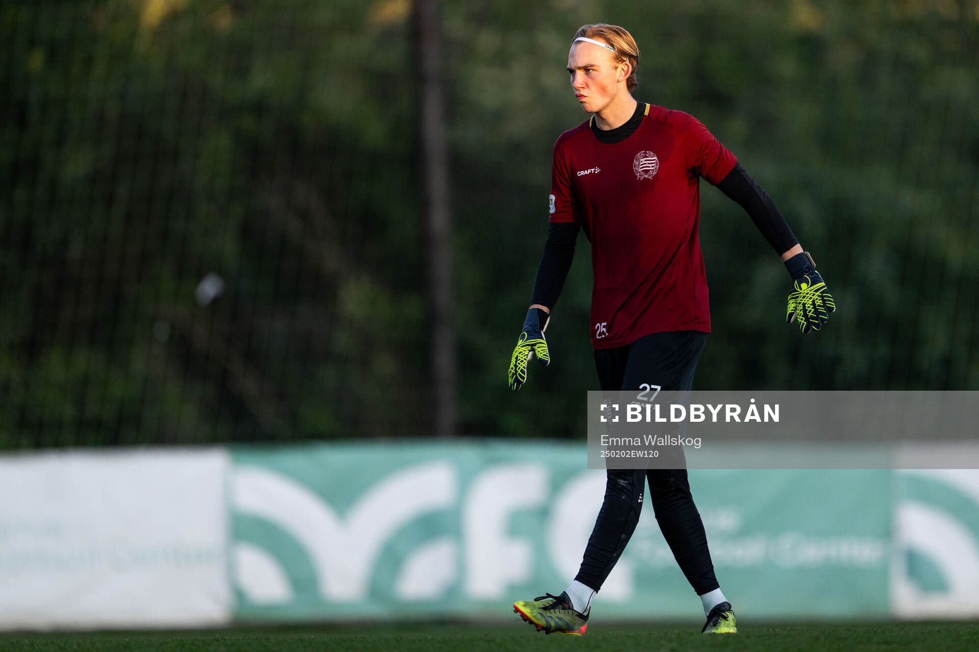 Hammarbys målvakt Elton Fischerström Opancar