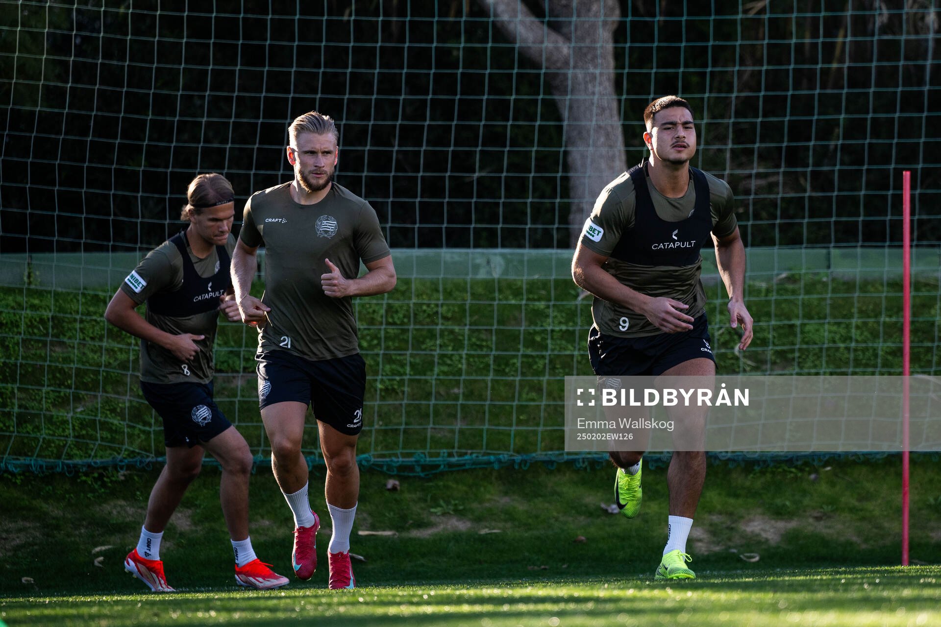 Hammarbys Simon Strand och Jusef Erabi