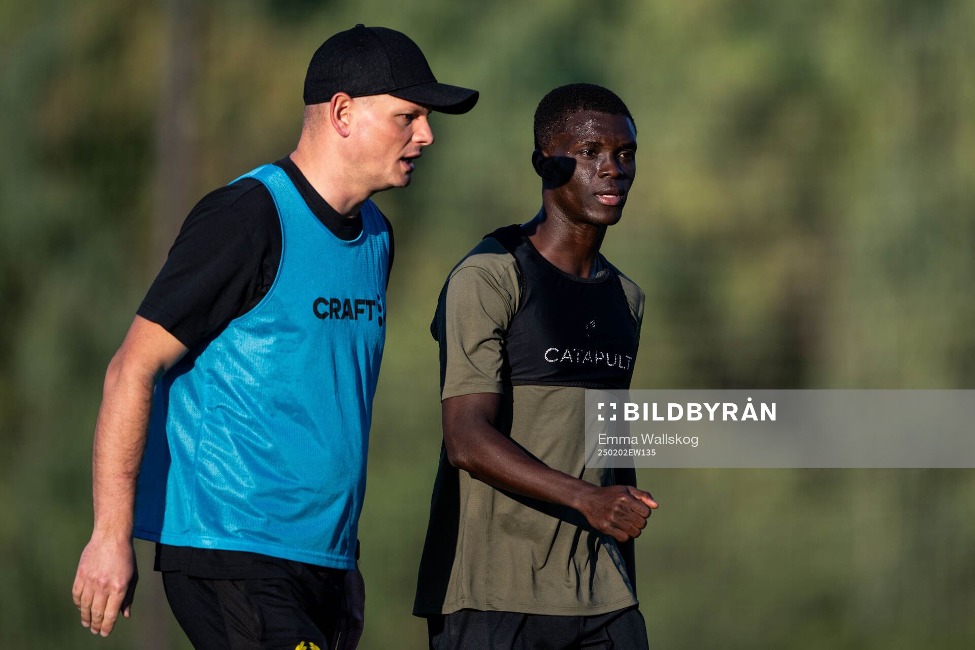 Hammarbys assisterande tränare Vedran Vucicevic och