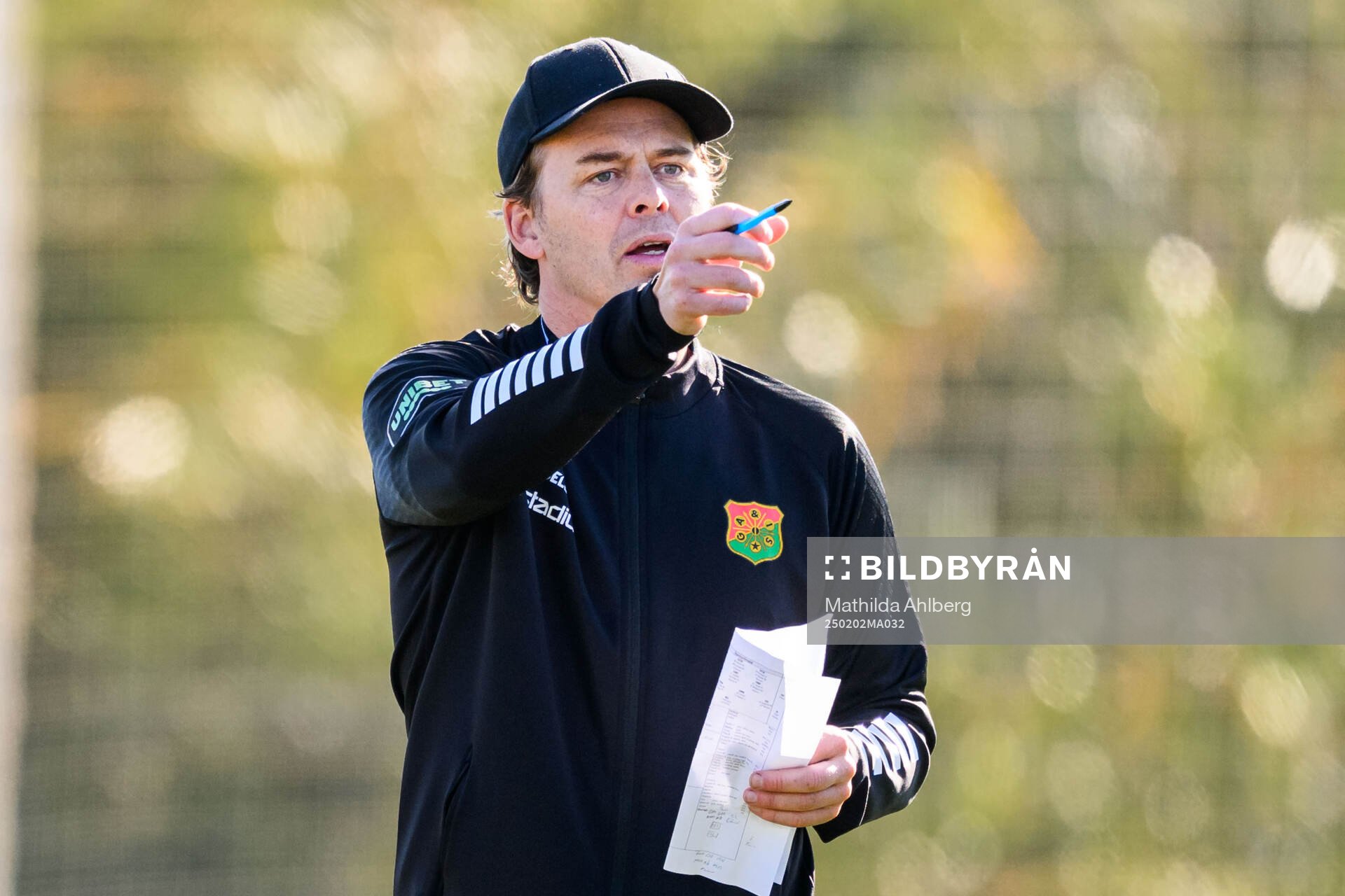 GAIS tränare Fredrik Holmberg