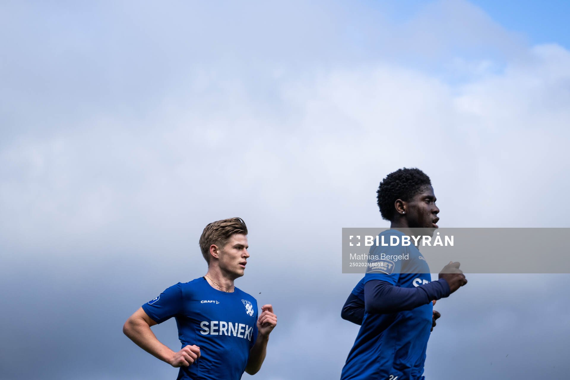 Felix Eriksson och Abundance Salaou