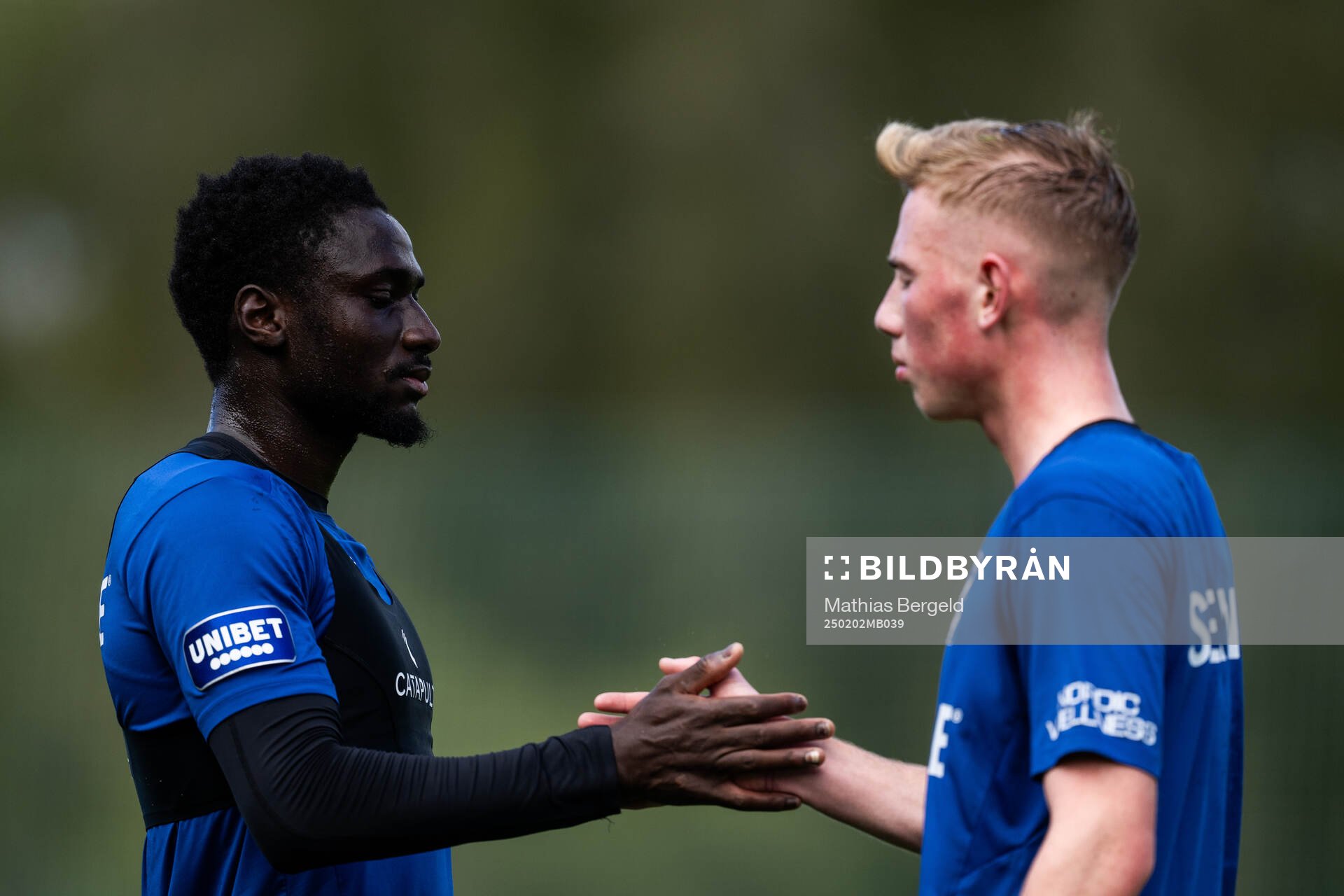 Imam Jagne och Benjamin Brantlind