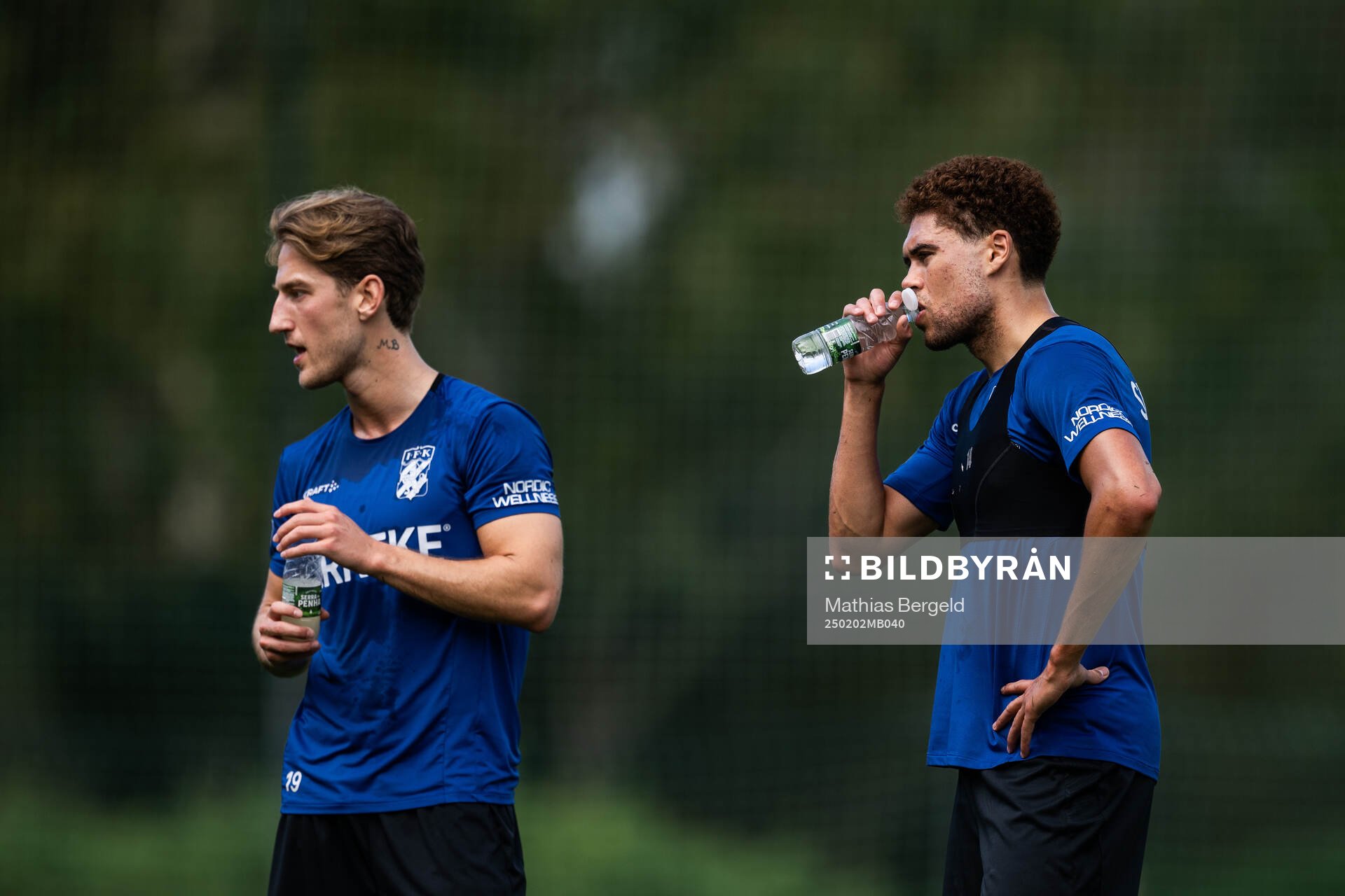 Arbnor Mucolli och Thomas Santos