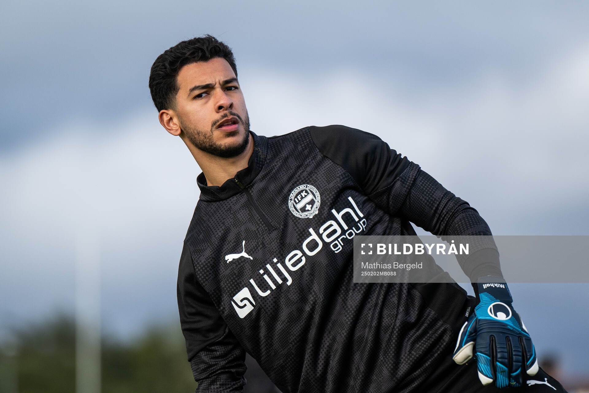 Målvakt David Mikhail