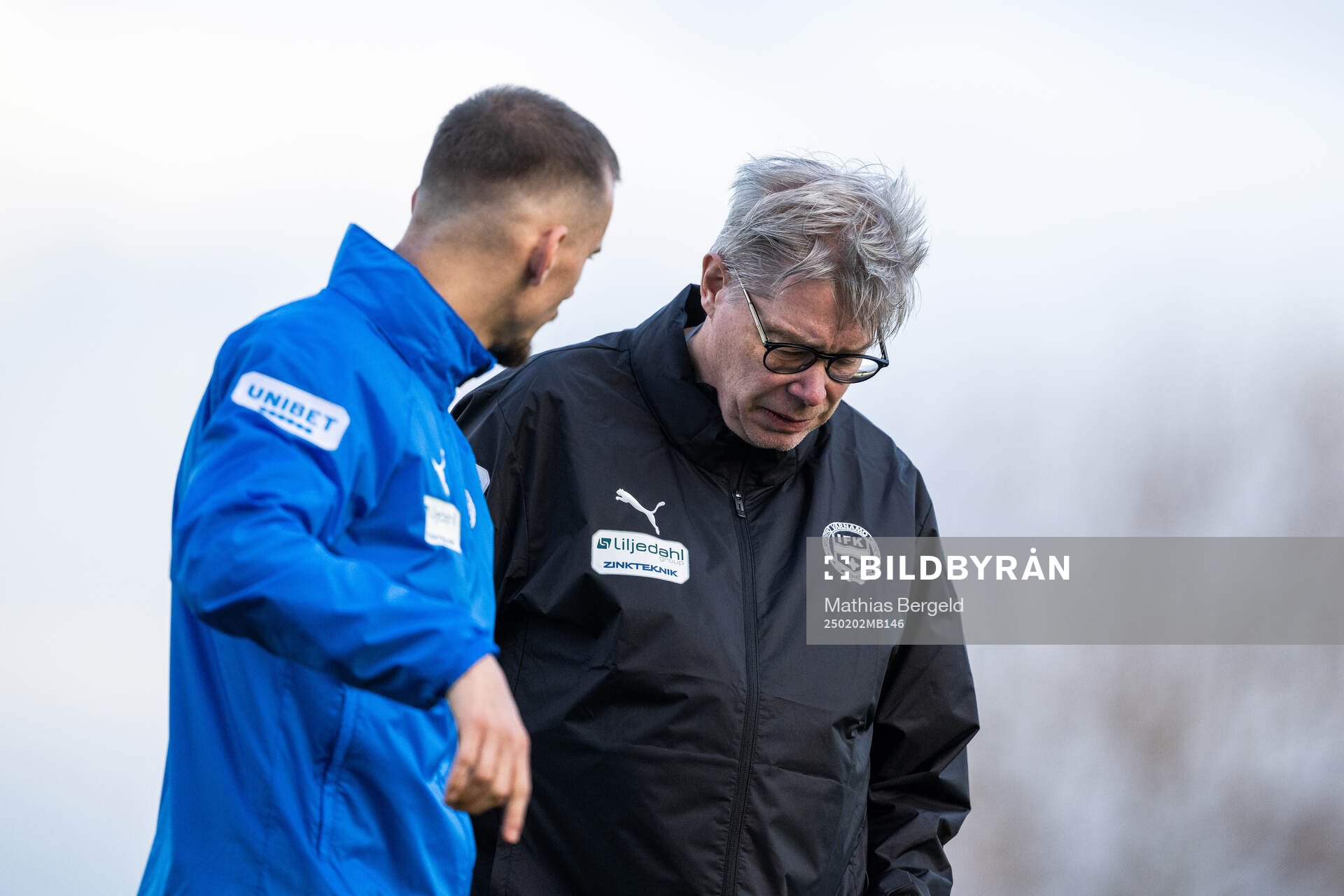 Ajdin Zeljkovic och medicinsk koordinator Dale Reese