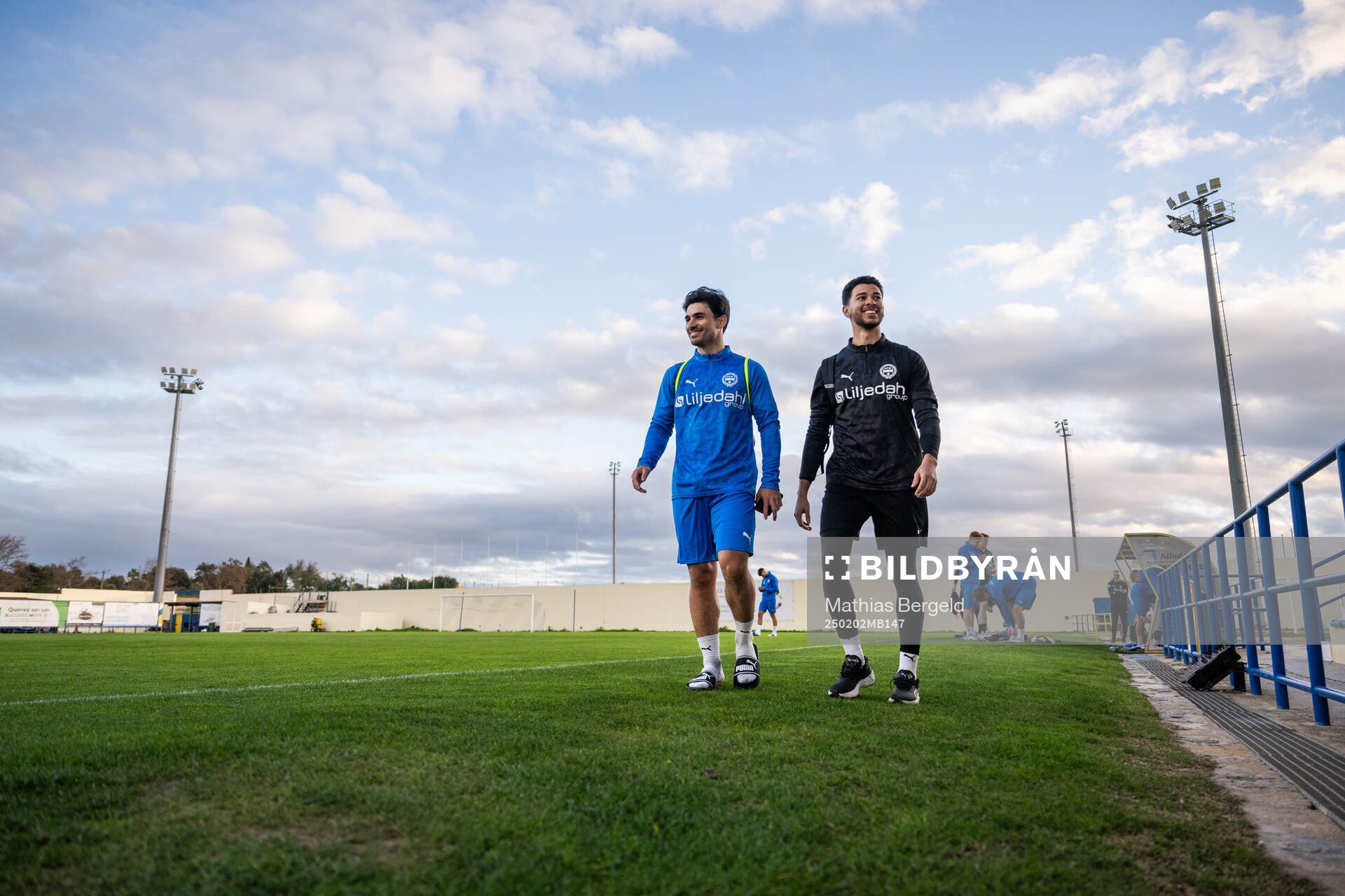Mohammad Alsalkhadi och målvakt David Mikhail