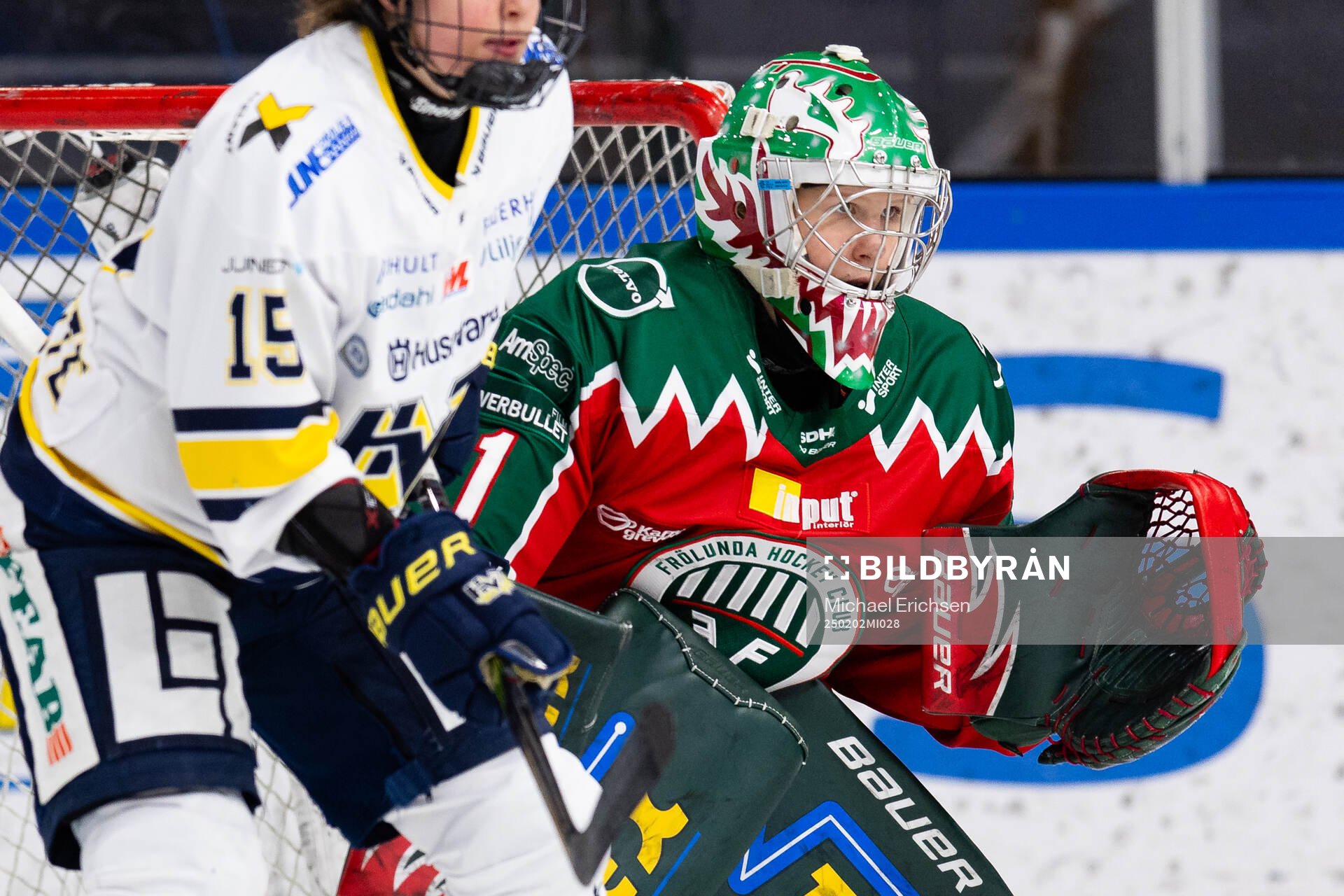 Frölundas målvakt Maja Helge