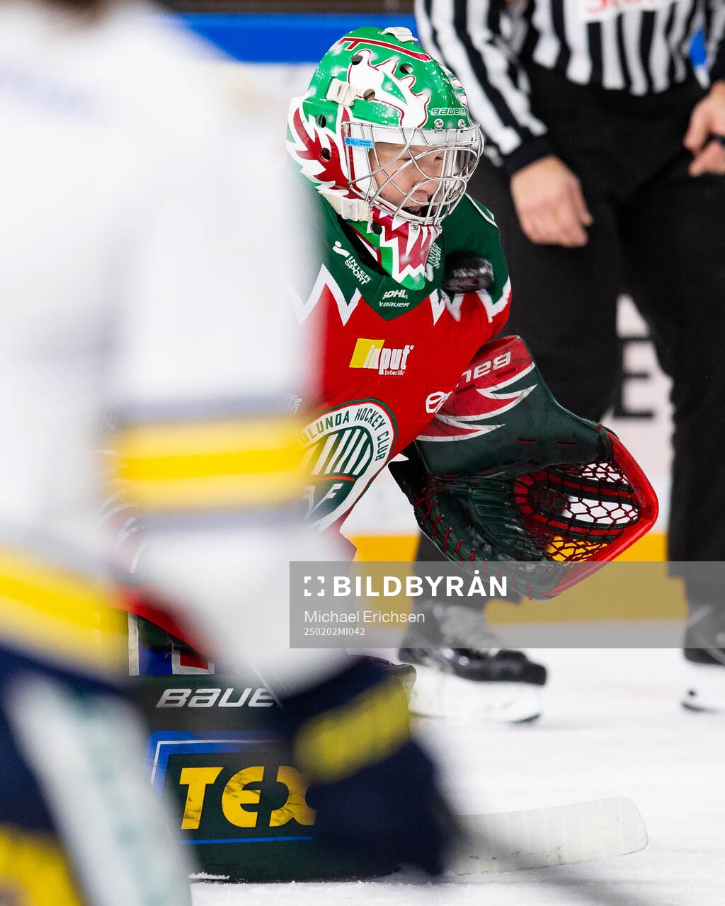Frölundas målvakt Maja Helge