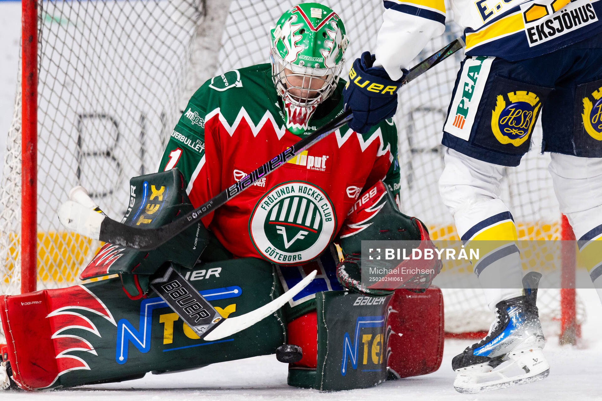 Frölundas målvakt Maja Helge