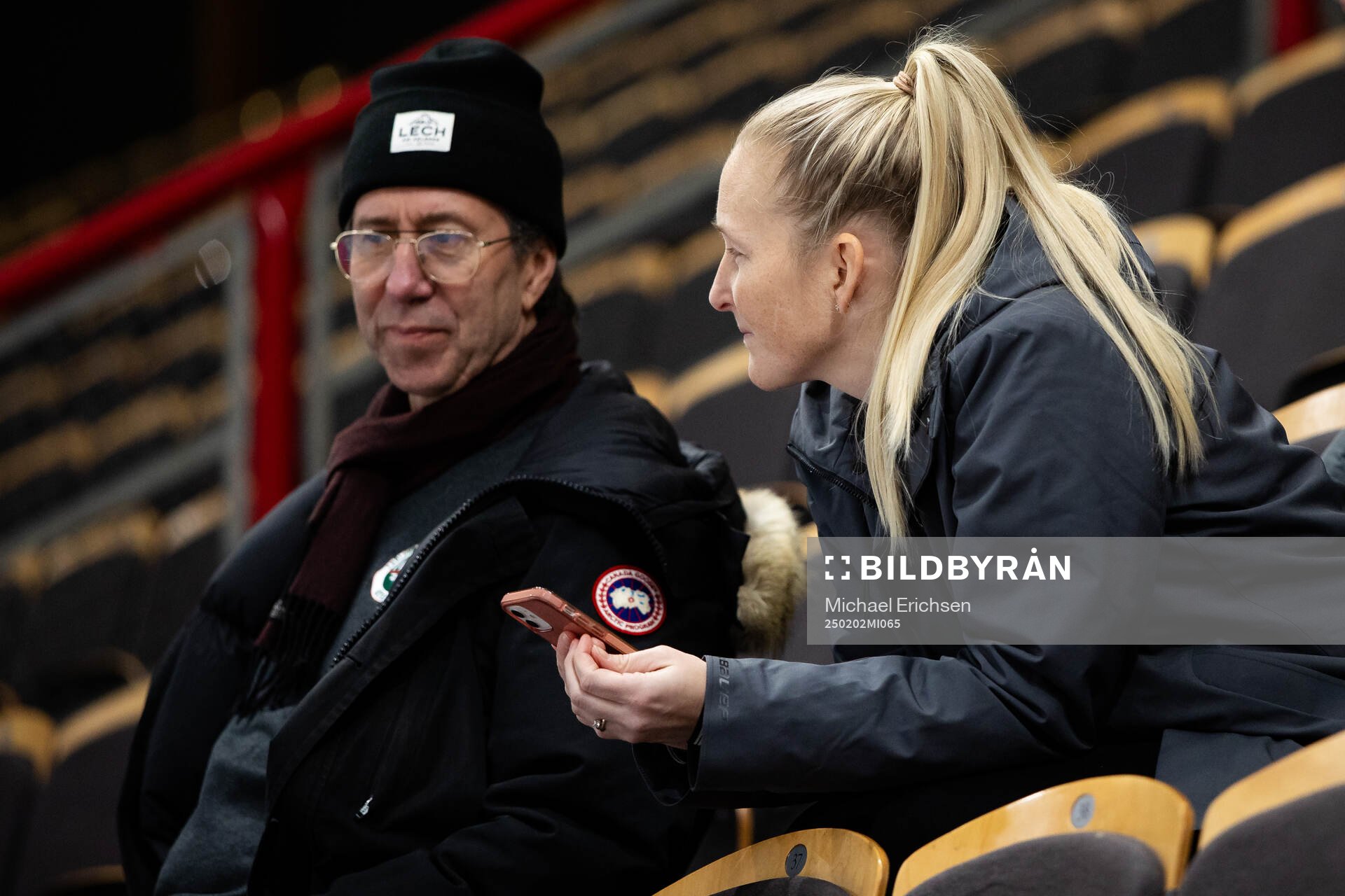 Frölundas klubbdirektör Christian Lechtaler och sportchef
