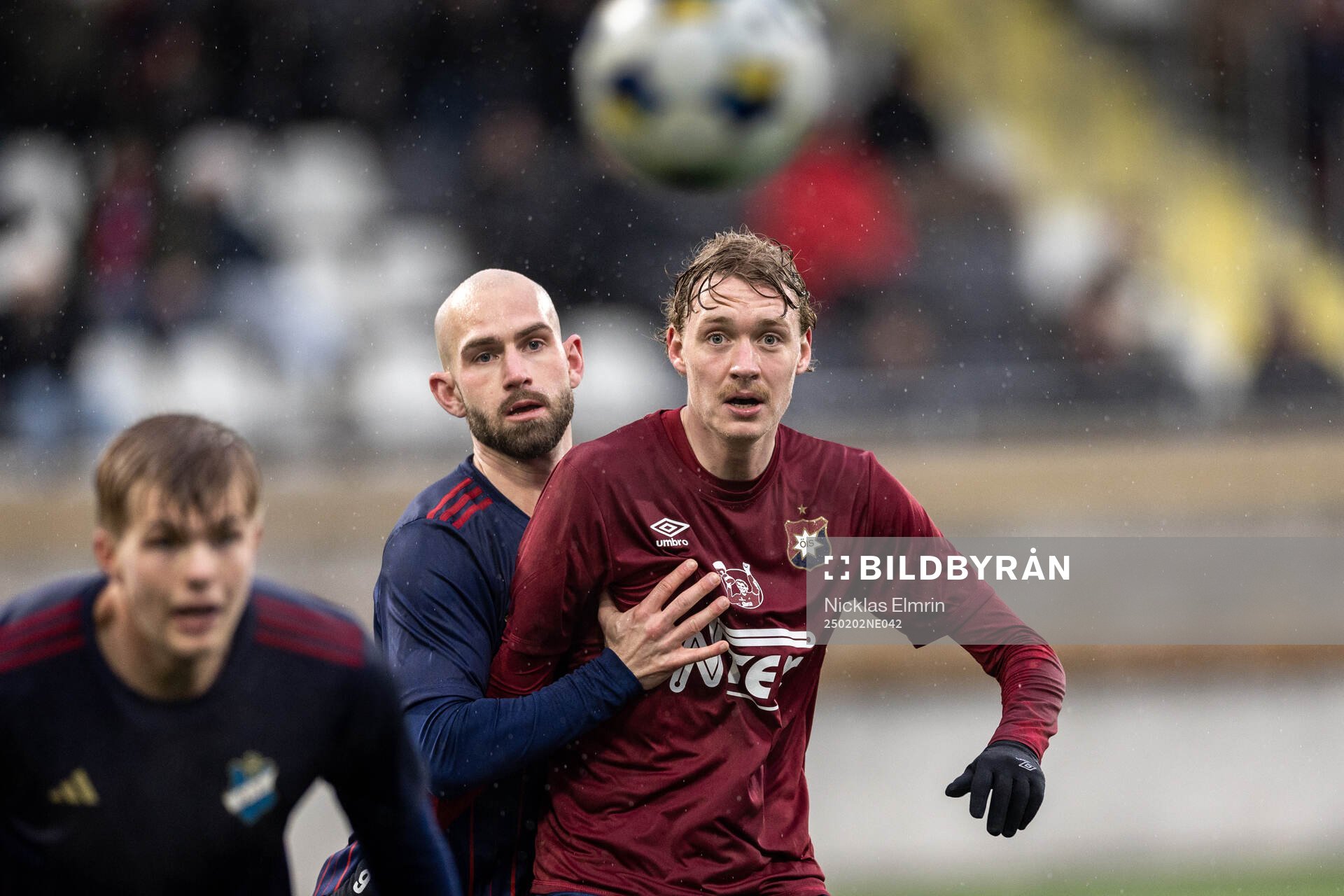 Östers Sebastian Hedlund och Örgrytes Liam Andersson