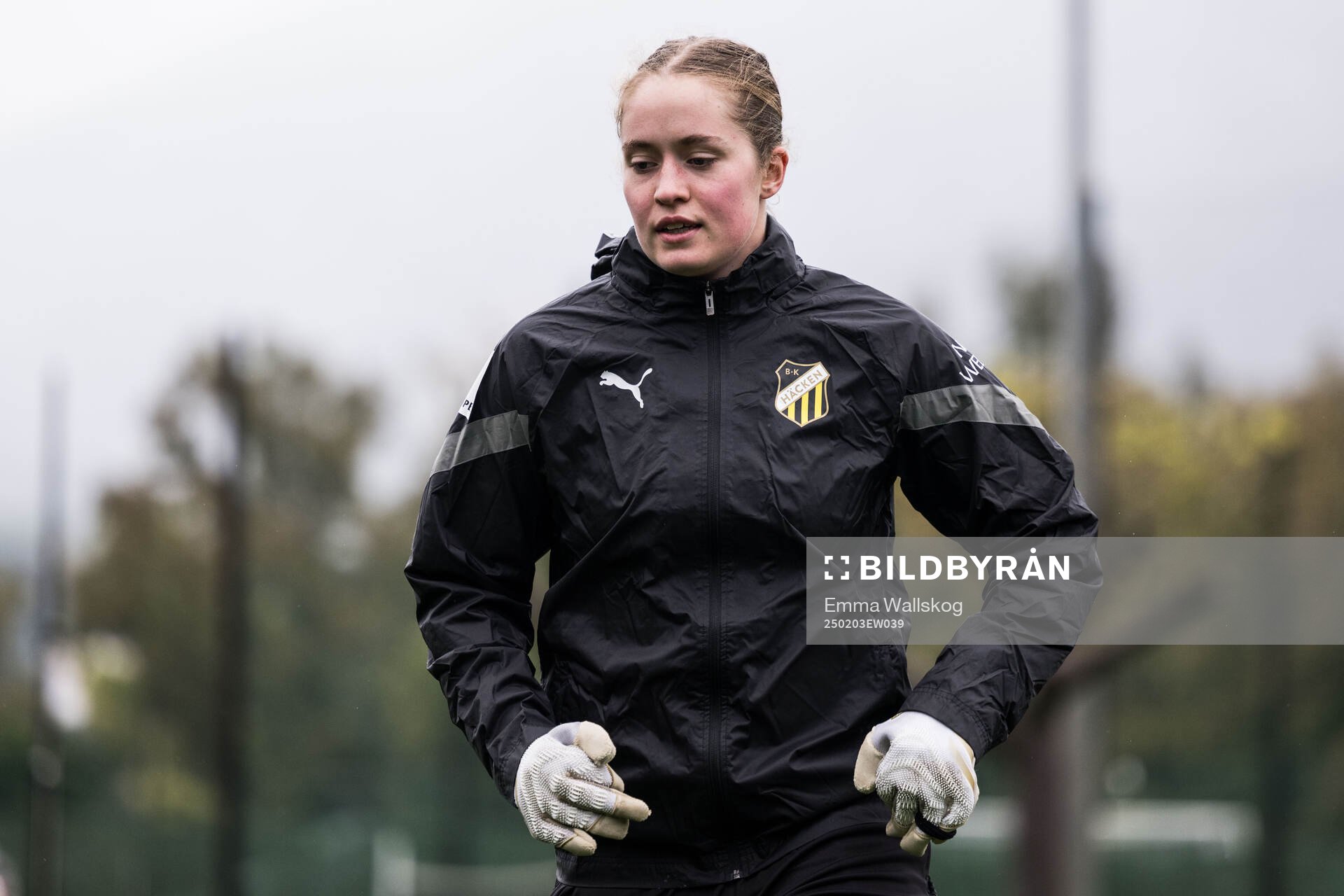 Häckens målvakt Fanney Birkisdottir