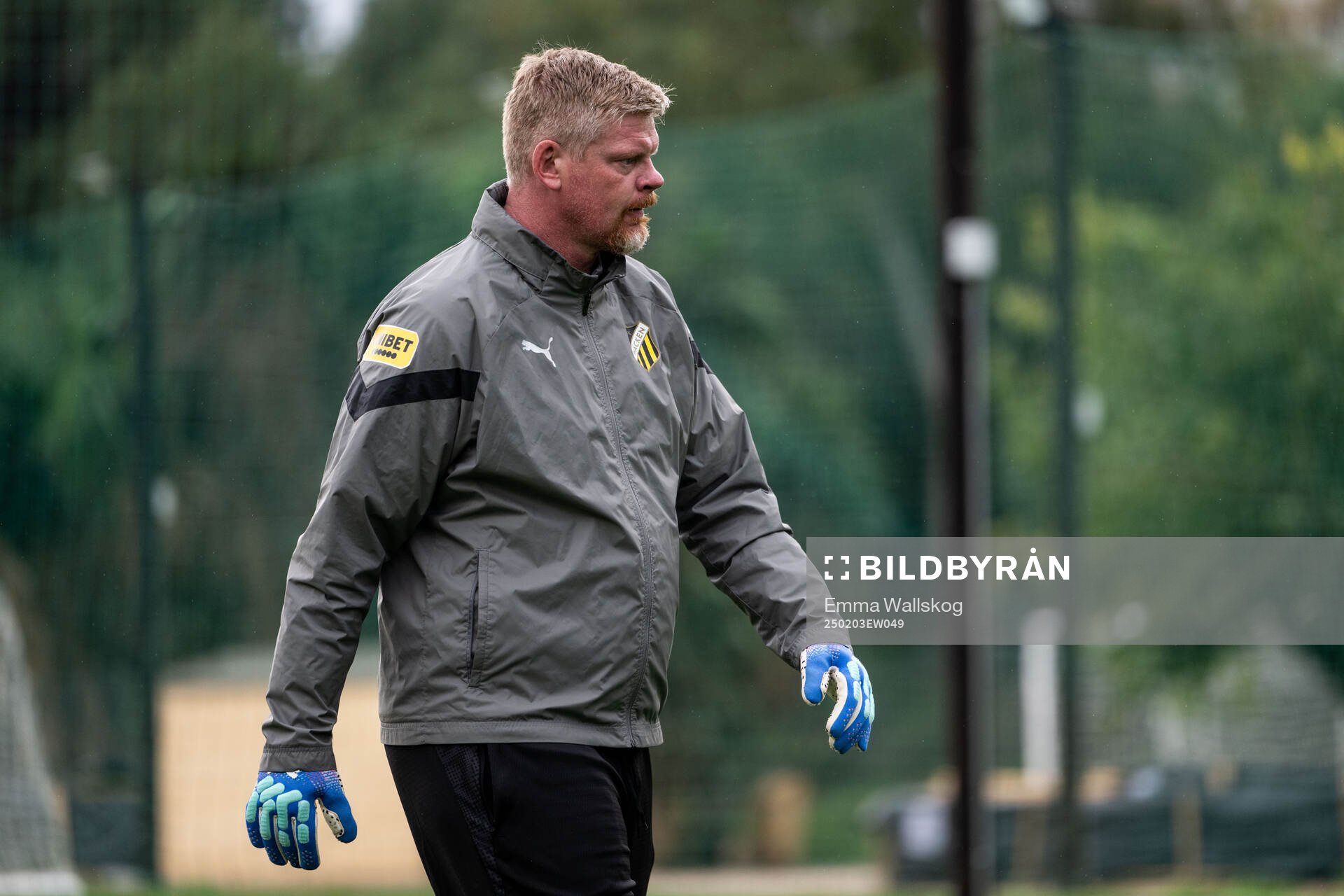 Häckens målvaktstränare Christoffer Källqvist