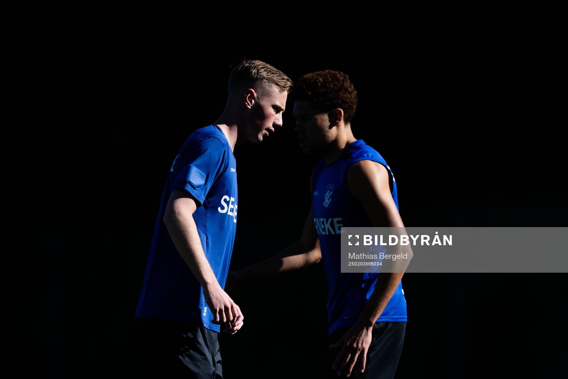 Benjamin Brantlind och Thomas Santos