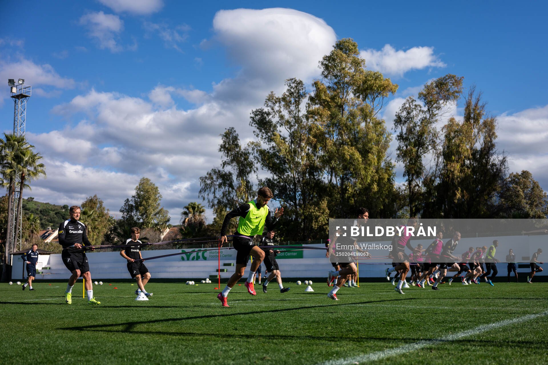 AIKs John Guidetti, Anton Salétros Charlie Pavey och