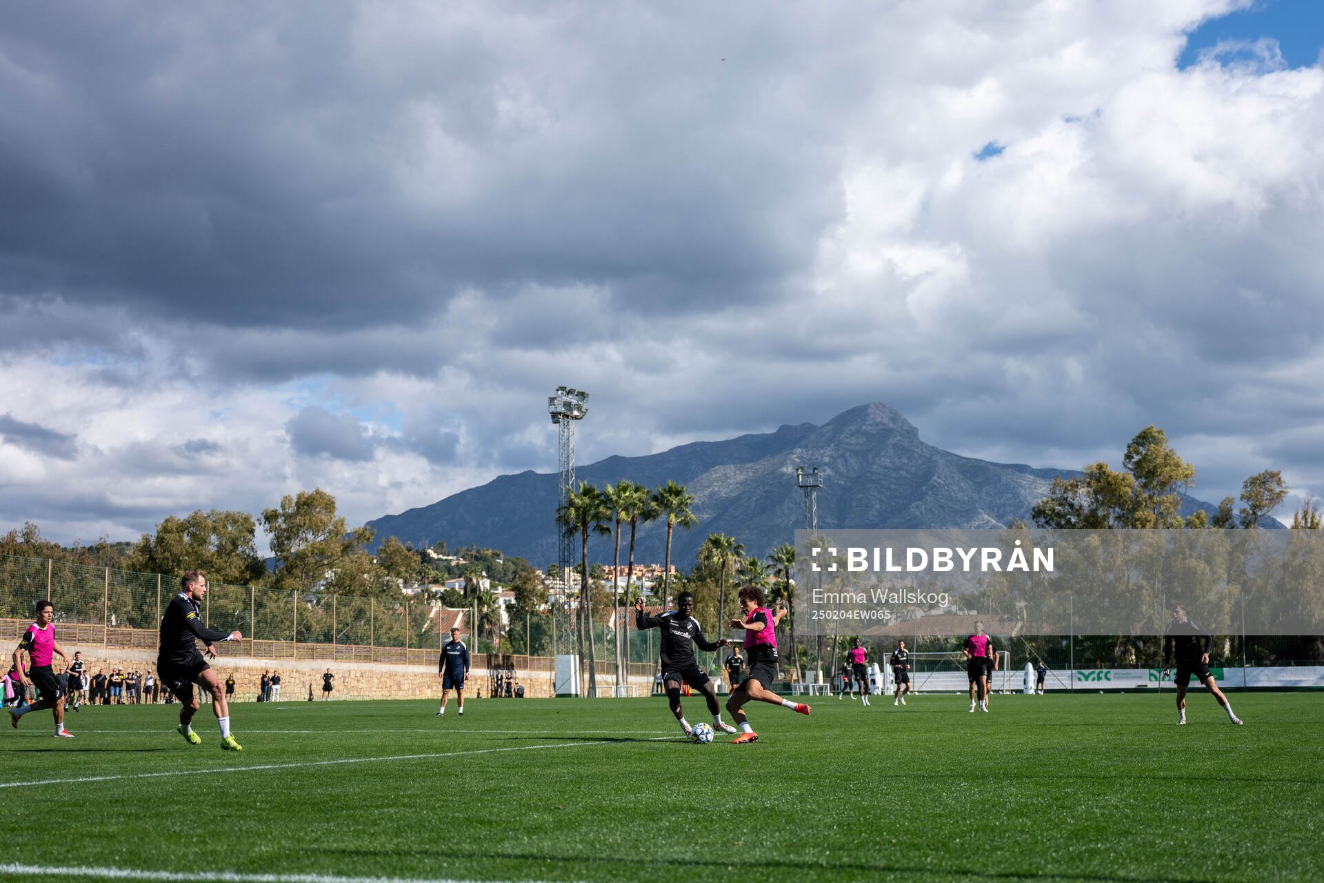 AIKs Charlie Pavey, John Guidetti, Stanley Wilson, Rasmus