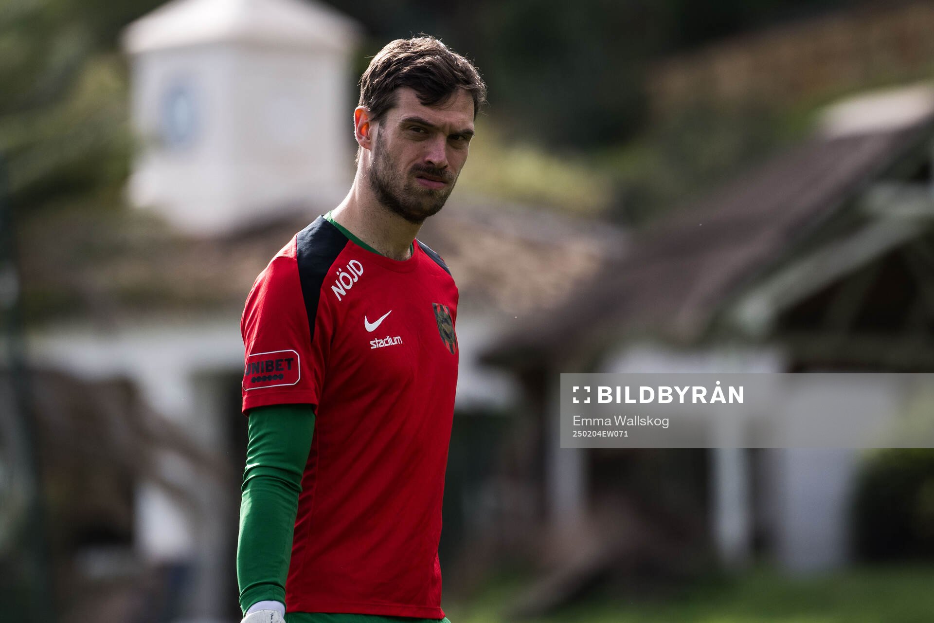 Goalkeeper Davor Blazevic of Brommapojkarna