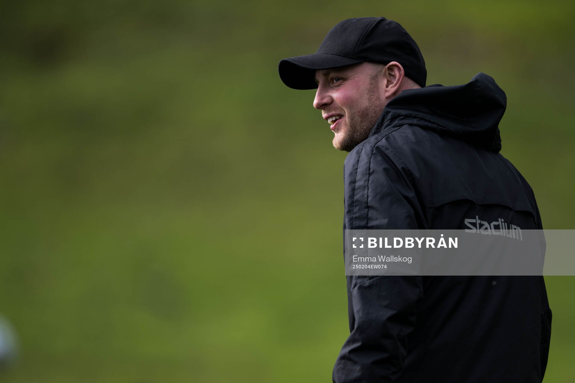 Head coach Fredrik Landén of Brommapojkarna