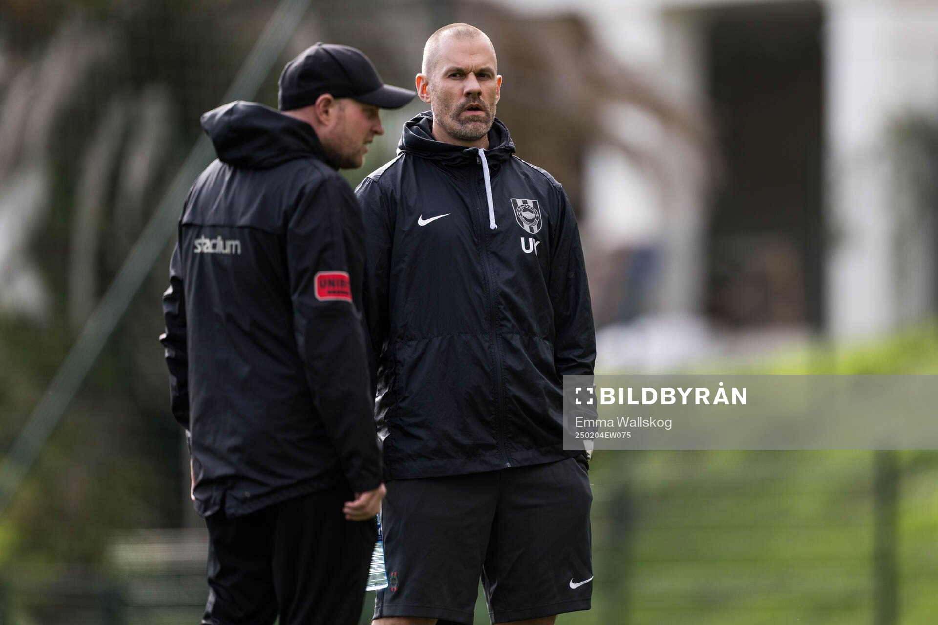 Head coach Fredrik Landén and Head coach Ulf Kristiansson