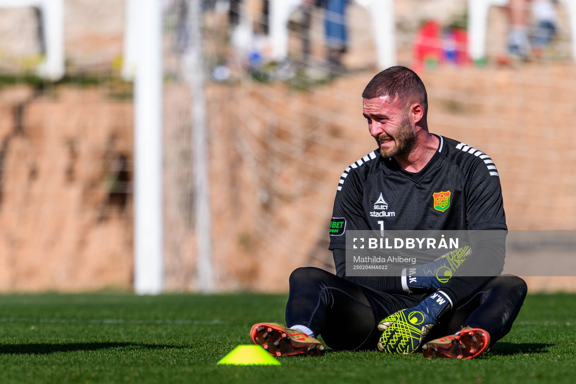 GAIS målvakt Mergim Krasniqi