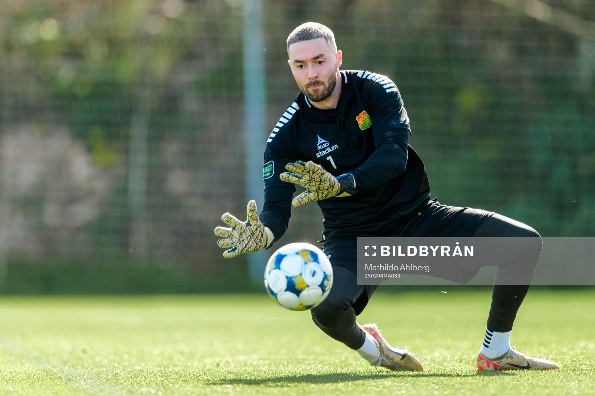GAIS målvakt Mergim Krasniqi