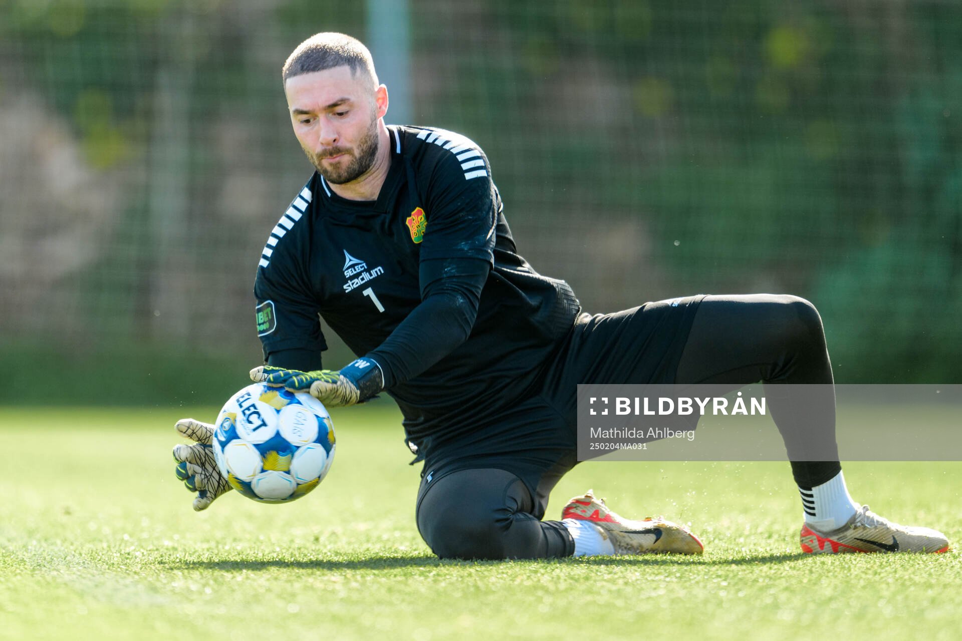 GAIS målvakt Mergim Krasniqi