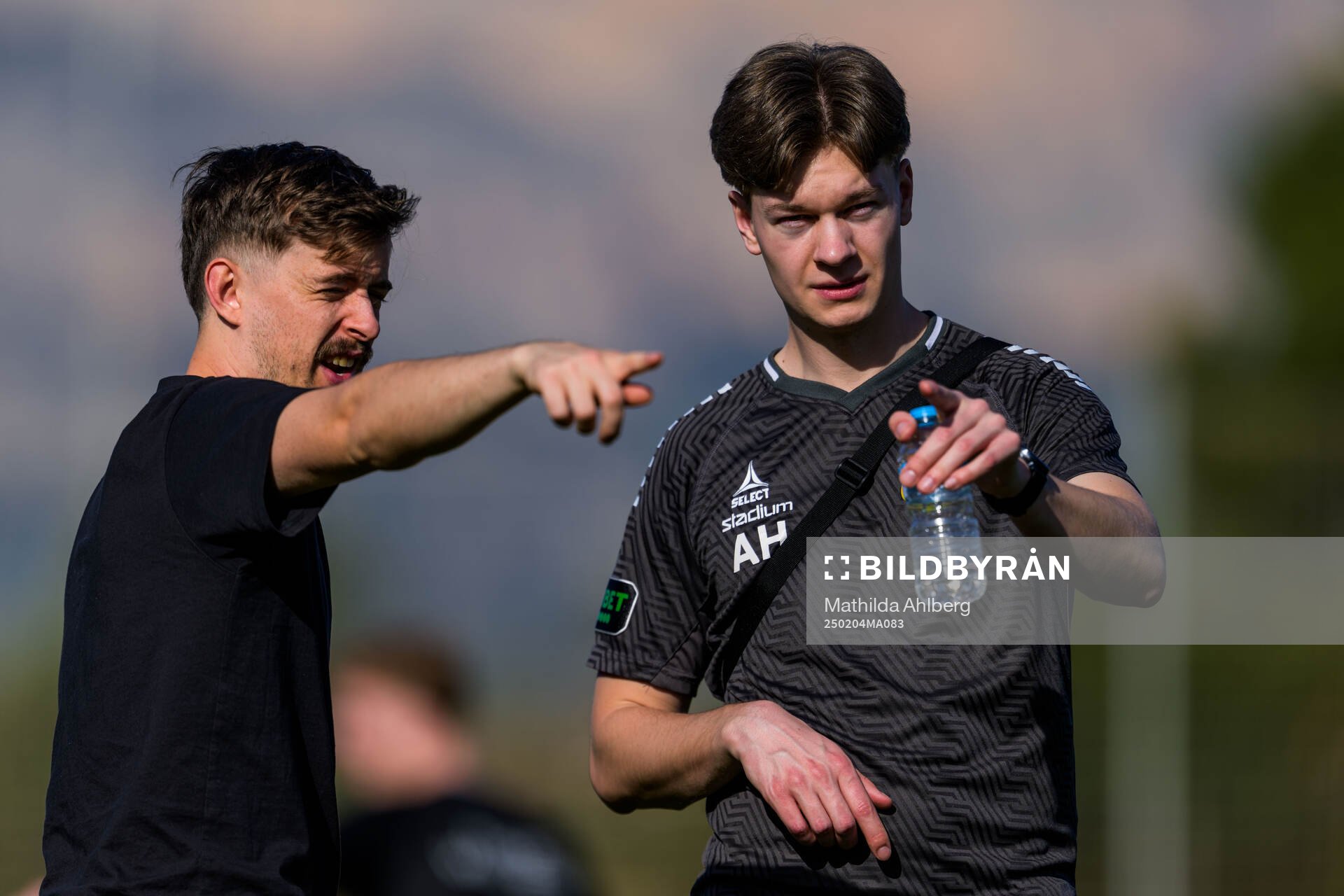 GAIS fysioterapeut Felix Karlsson och fysioterapeut Arvid