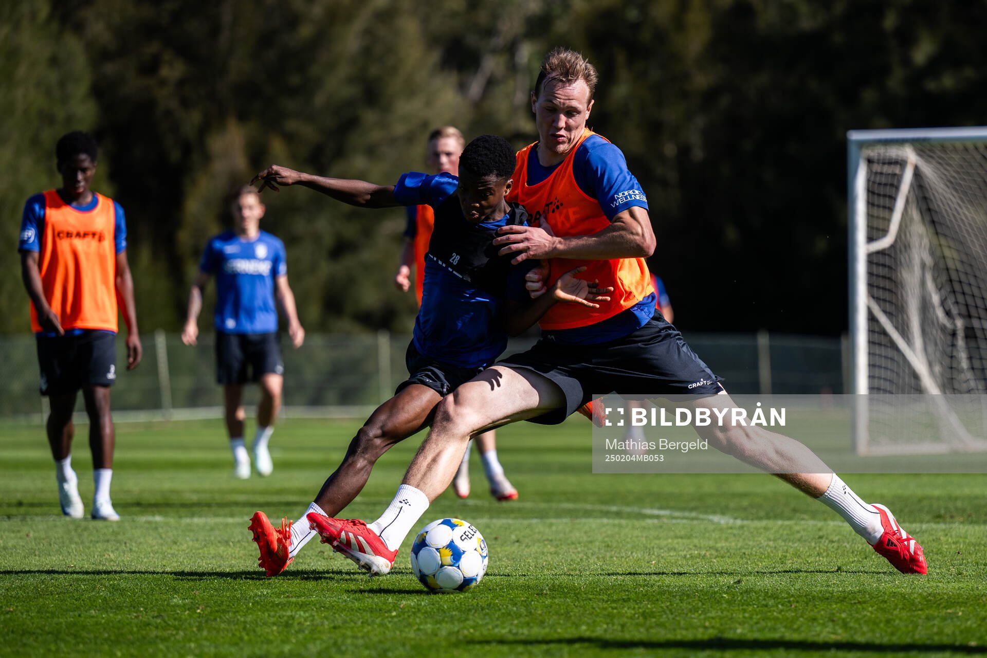 Ifeoluwa Olowoporoku och Adam Carlén