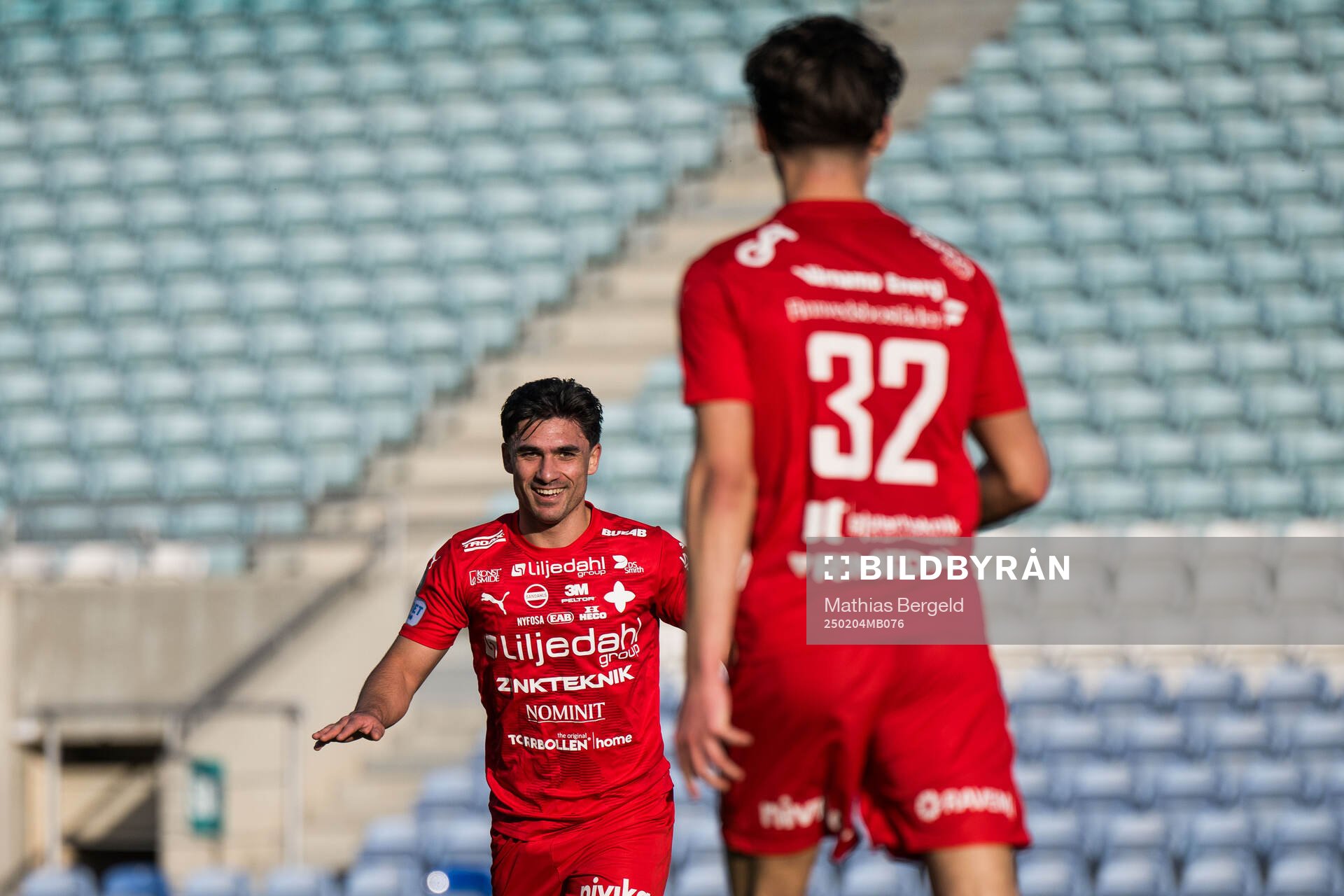 Mohammad Alsalkhadi of Värnamo celebrates