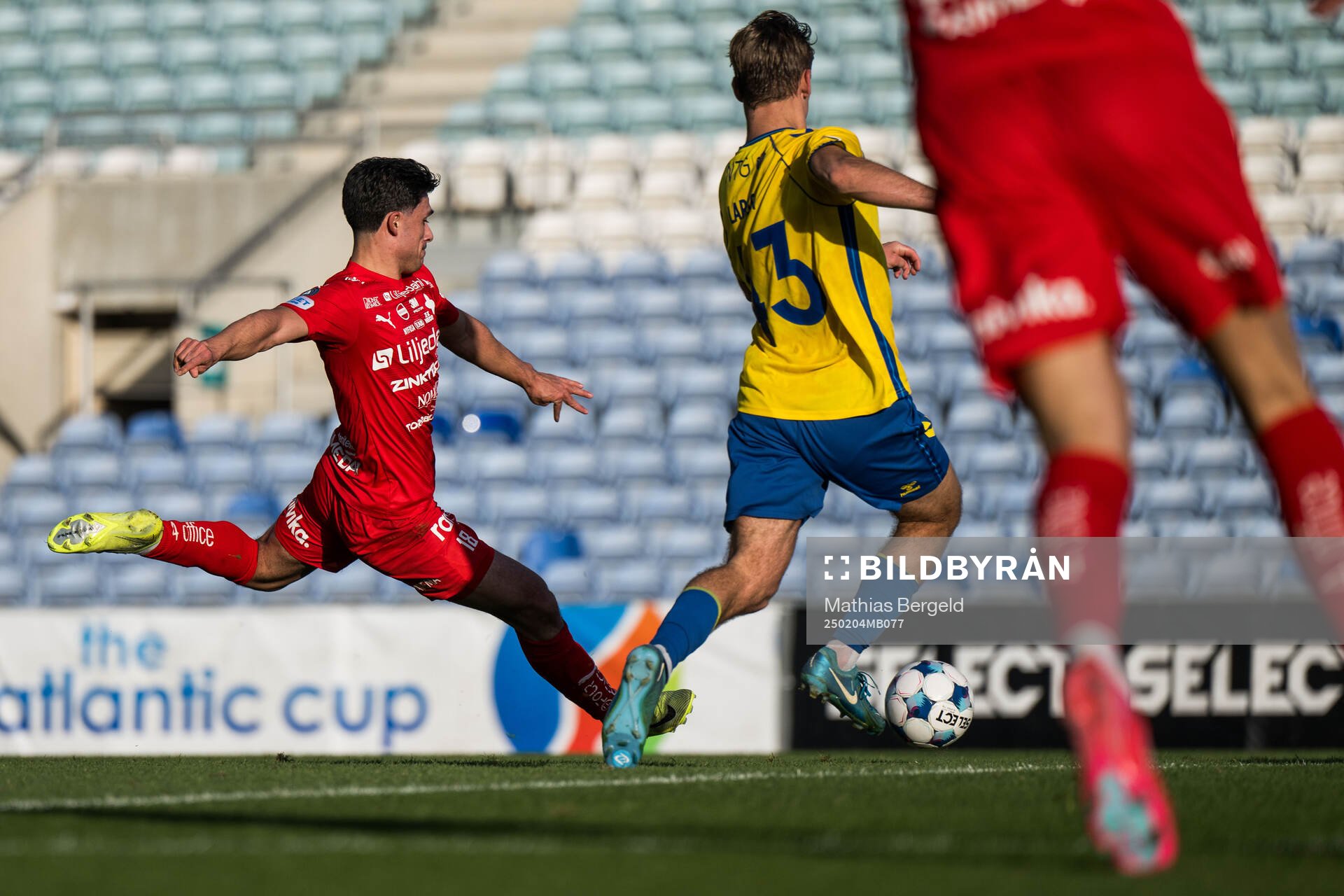 Mohammad Alsalkhadi of Värnamo scores 1-1
