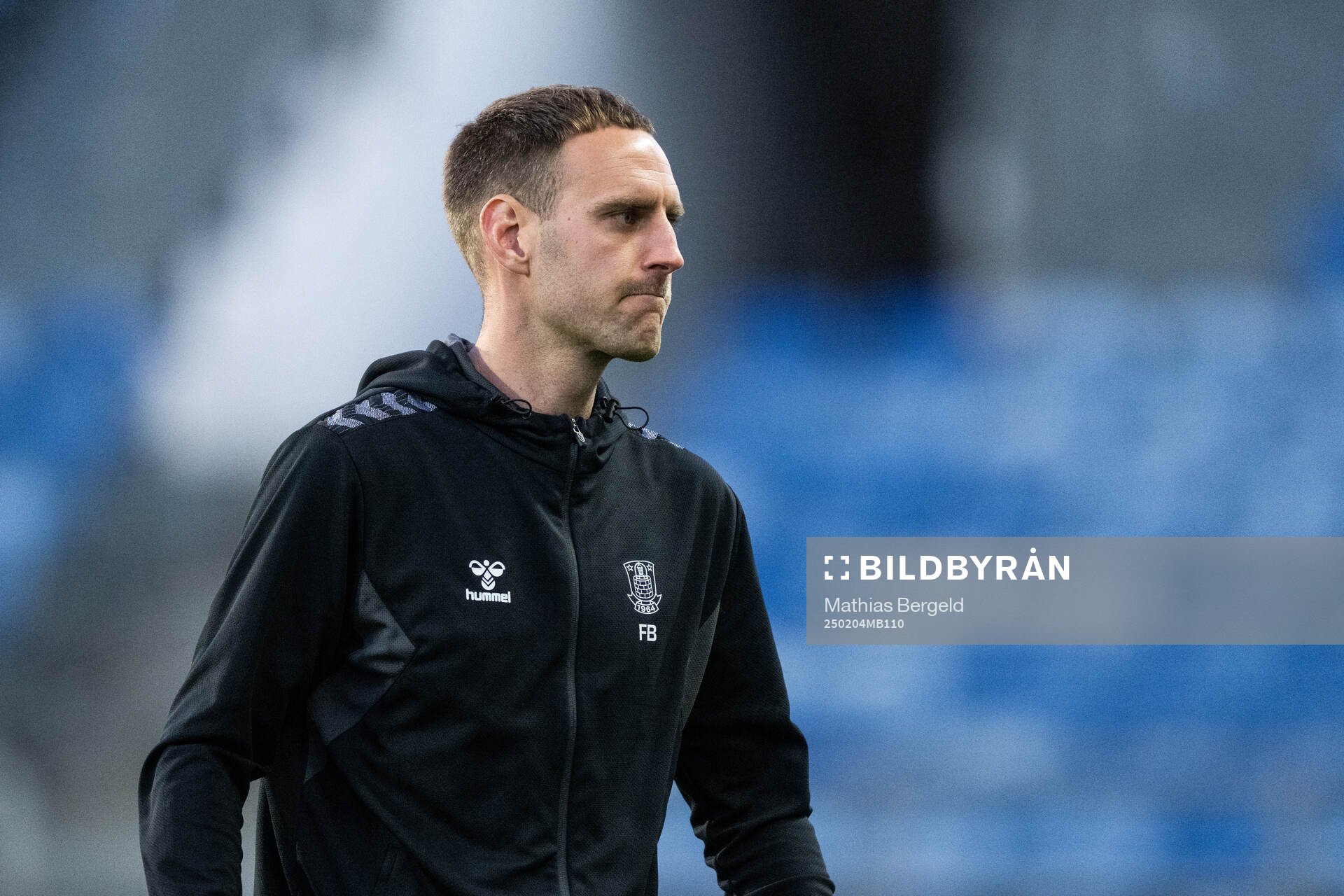Head coach Frederik Birk of Brøndby