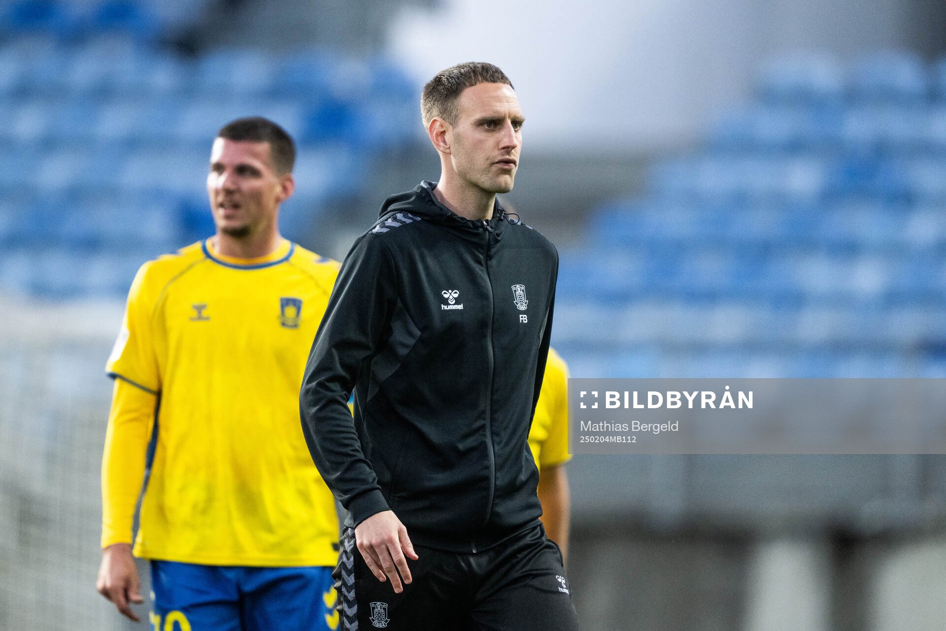 Head coach Frederik Birk of Brøndby