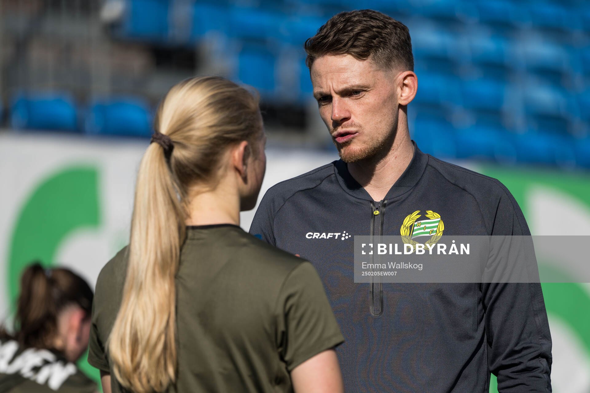 Hammarbys assisterande tränare William Strömberg