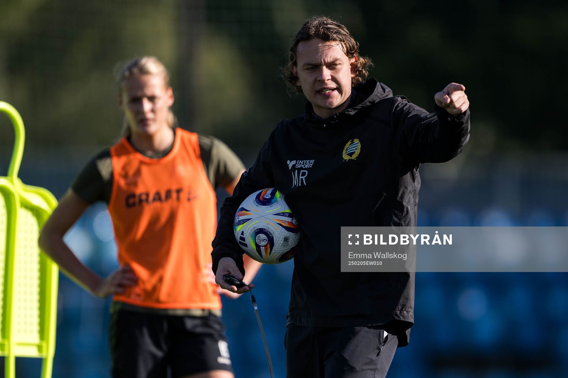 Hammarbys assisterande tränare Marcus Rinvall