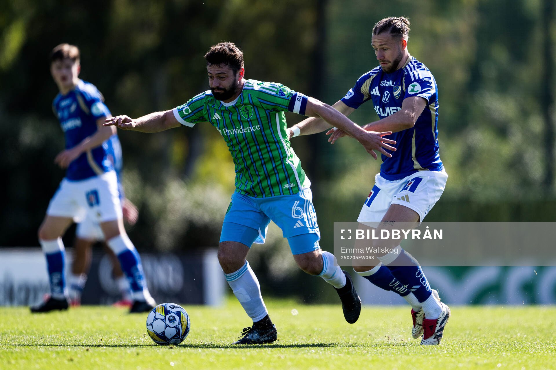 Joao Paulo of Seattle Sounders FC and Kevin Höög Jansson