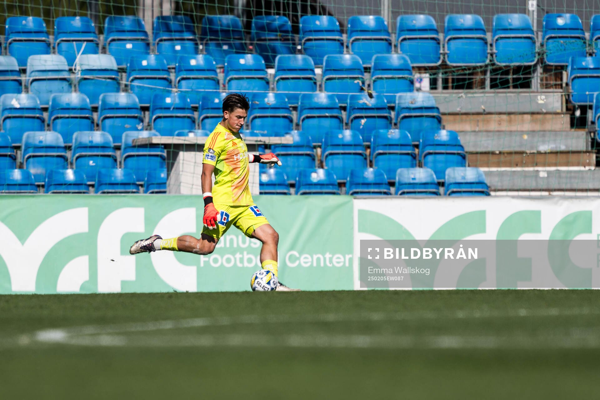 Goalkeeper David Andersson of IFK Norrköping