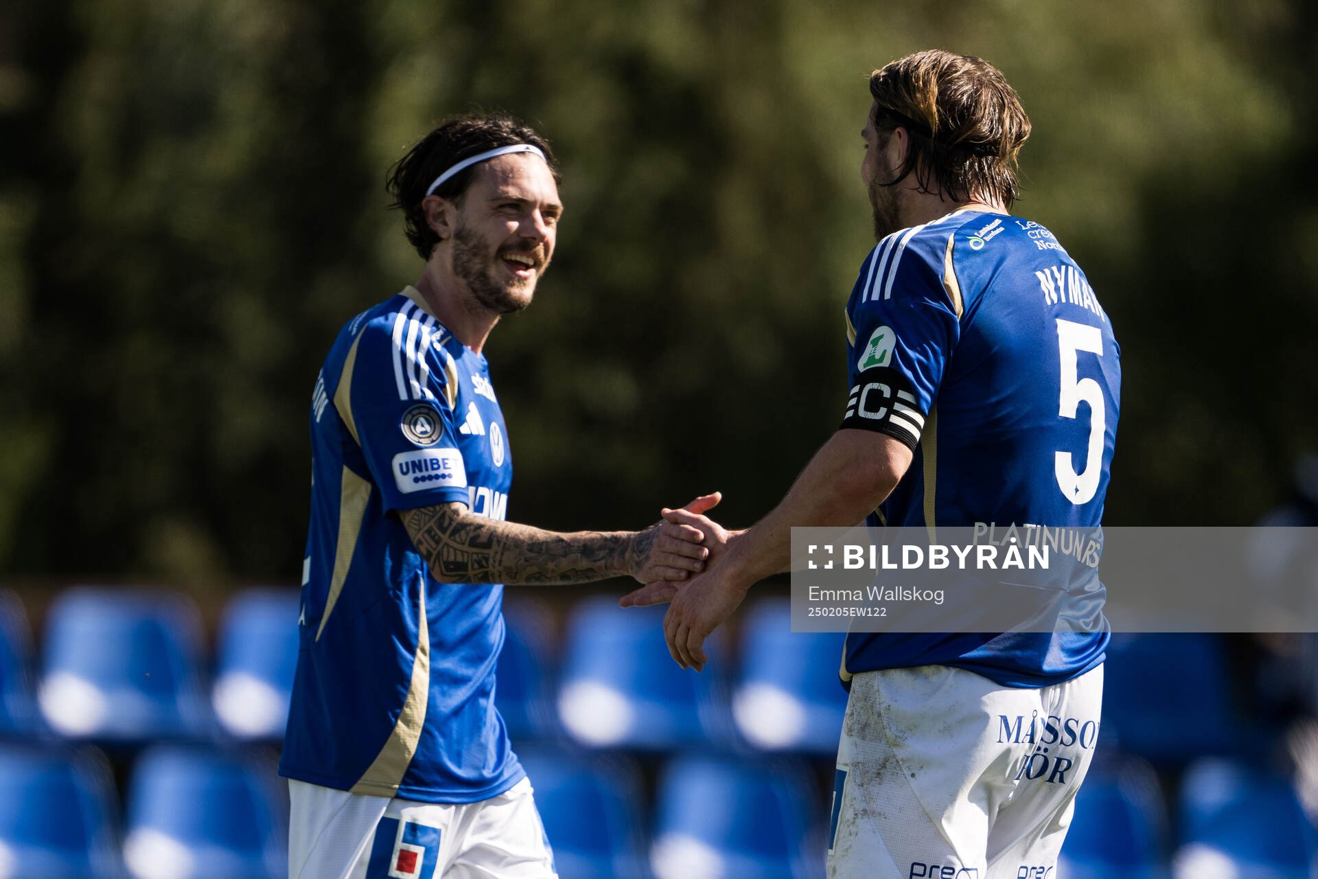 David Moberg Karlsson and Christoffer Nyman of IFK