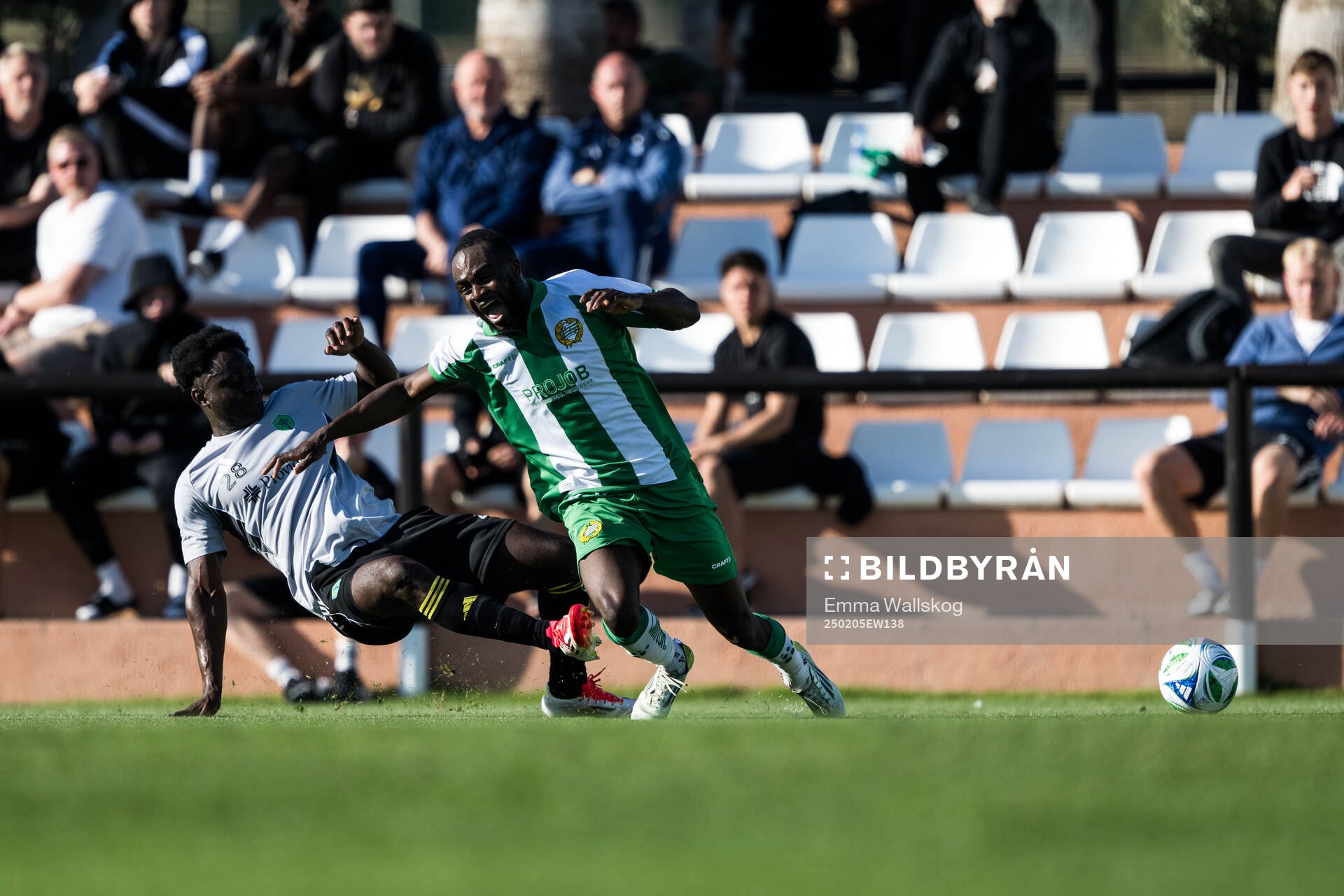 Yeimar of Seattle Sounders FC and Adam Akimey of Hammarby