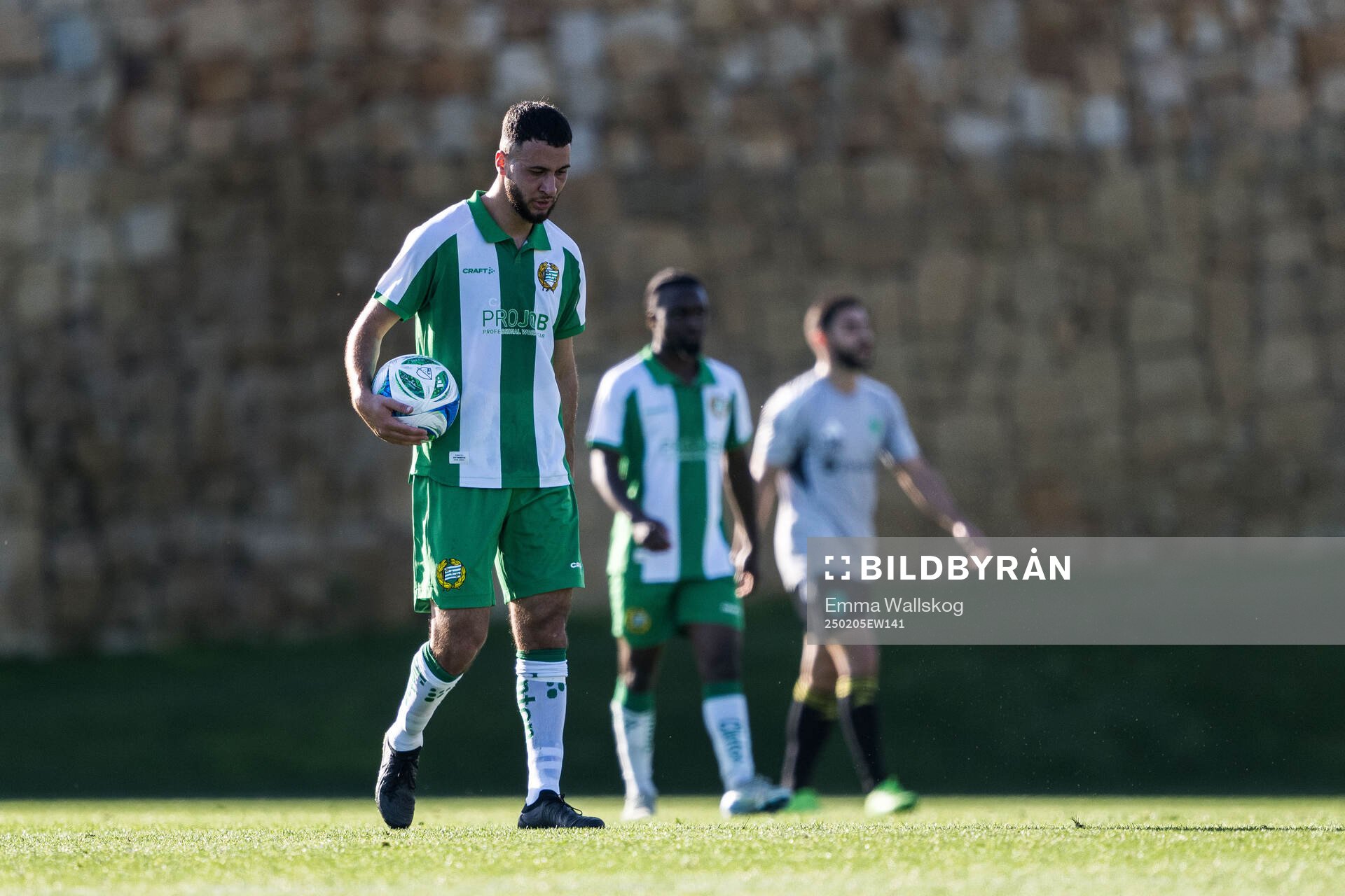 Abdelrahman Boudah Saidi of Hammarby looks dejected