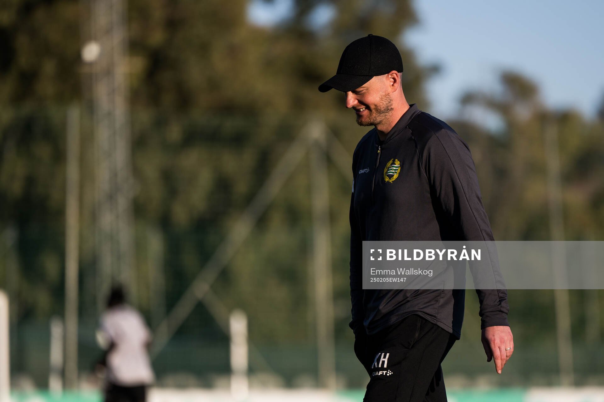 Head coach Kim Hellberg of Hammarby